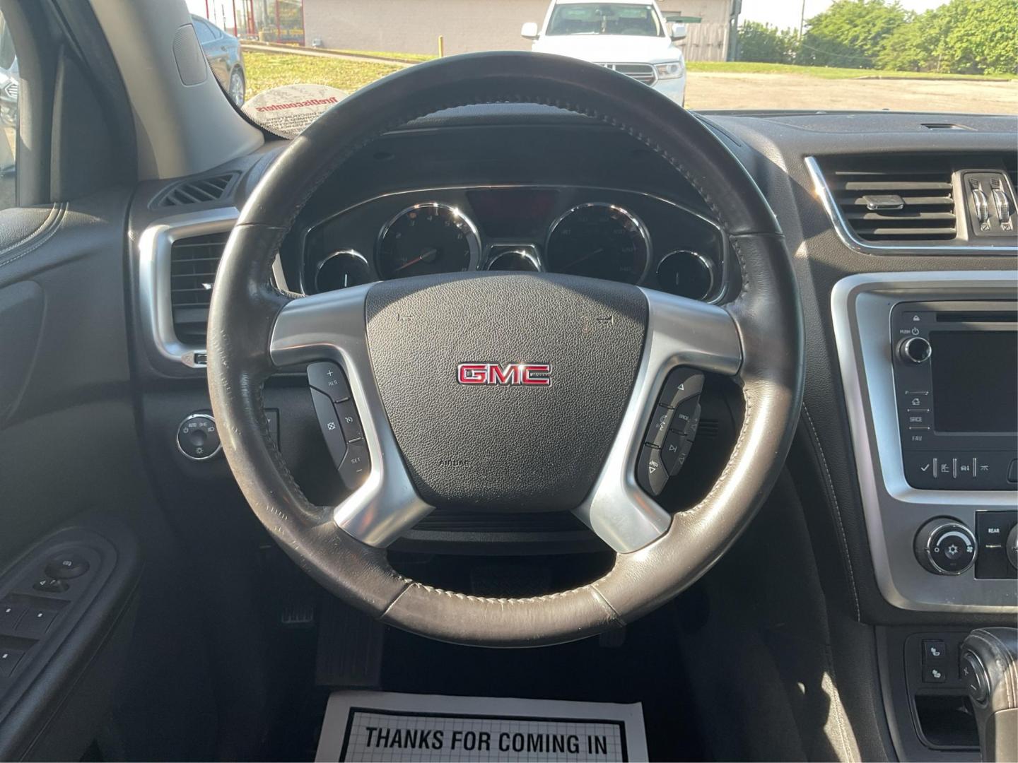 2015 Quicksilver Metallic GMC Acadia SLE-2 AWD (1GKKVPKD4FJ) with an 3.6L V6 DOHC 24V engine, 6-Speed Automatic transmission, located at 1230 East Main St, Xenia, OH, 45385, (937) 908-9800, 39.688042, -83.910538 - Photo#14