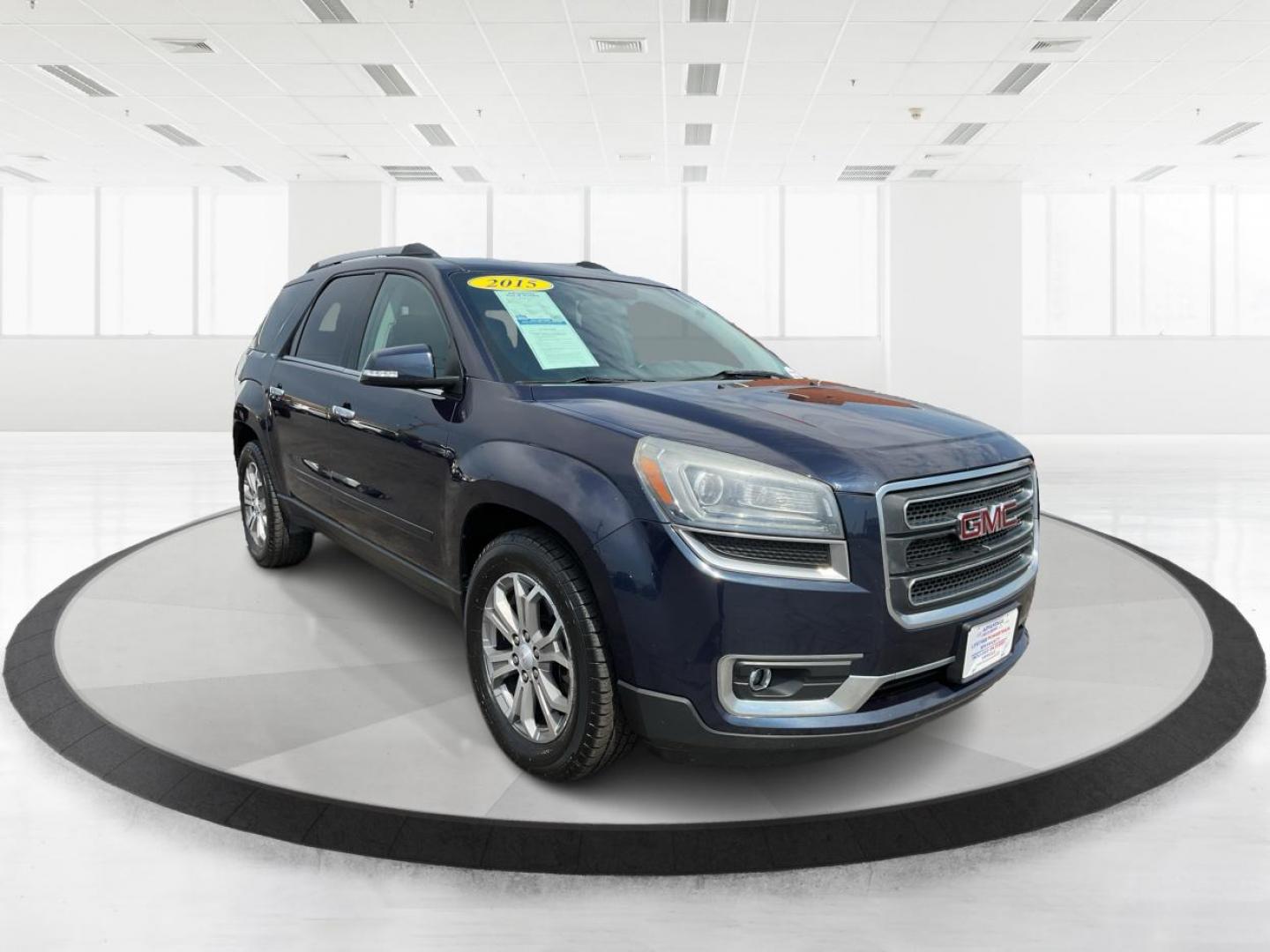 2015 GMC Acadia SLT-1 (1GKKVRKD8FJ) with an 3.6L V-6 gasoline direct injection engine, located at 8750 N County Rd 25A, Piqua, OH, 45356, (937) 908-9800, 40.164391, -84.232513 - Photo#0