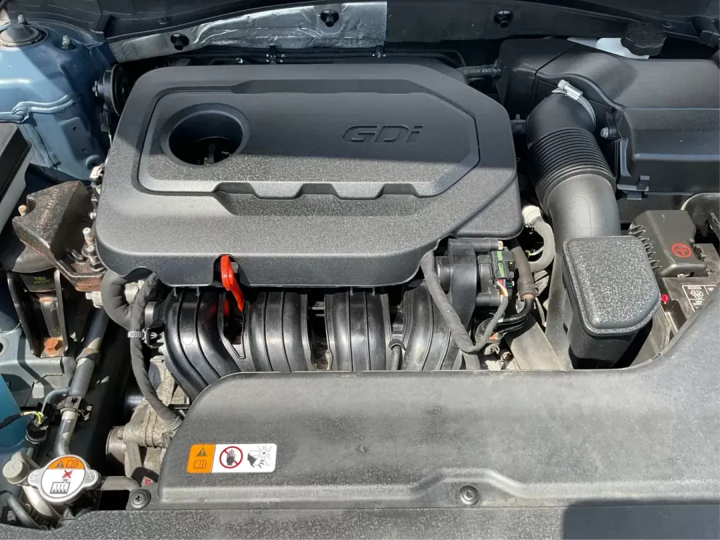 2015 Hyundai Sonata Sport (5NPE34AF2FH) with an 2.4L I-4 gasoline direct injection engine, located at 401 Woodman Dr, Riverside, OH, 45431, (937) 908-9800, 39.761024, -84.120956 - Photo#10