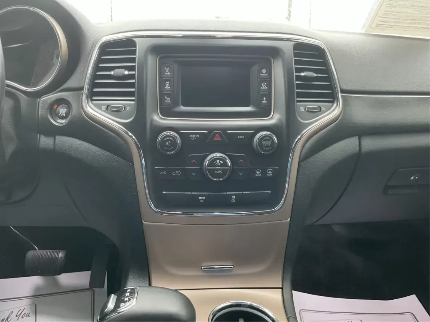 2015 Jeep Grand Cherokee Laredo (1C4RJFAG7FC) with an 3.6L V-6 DOHC engine, located at 8750 N County Rd 25A, Piqua, OH, 45356, (937) 908-9800, 40.164391, -84.232513 - Photo#12