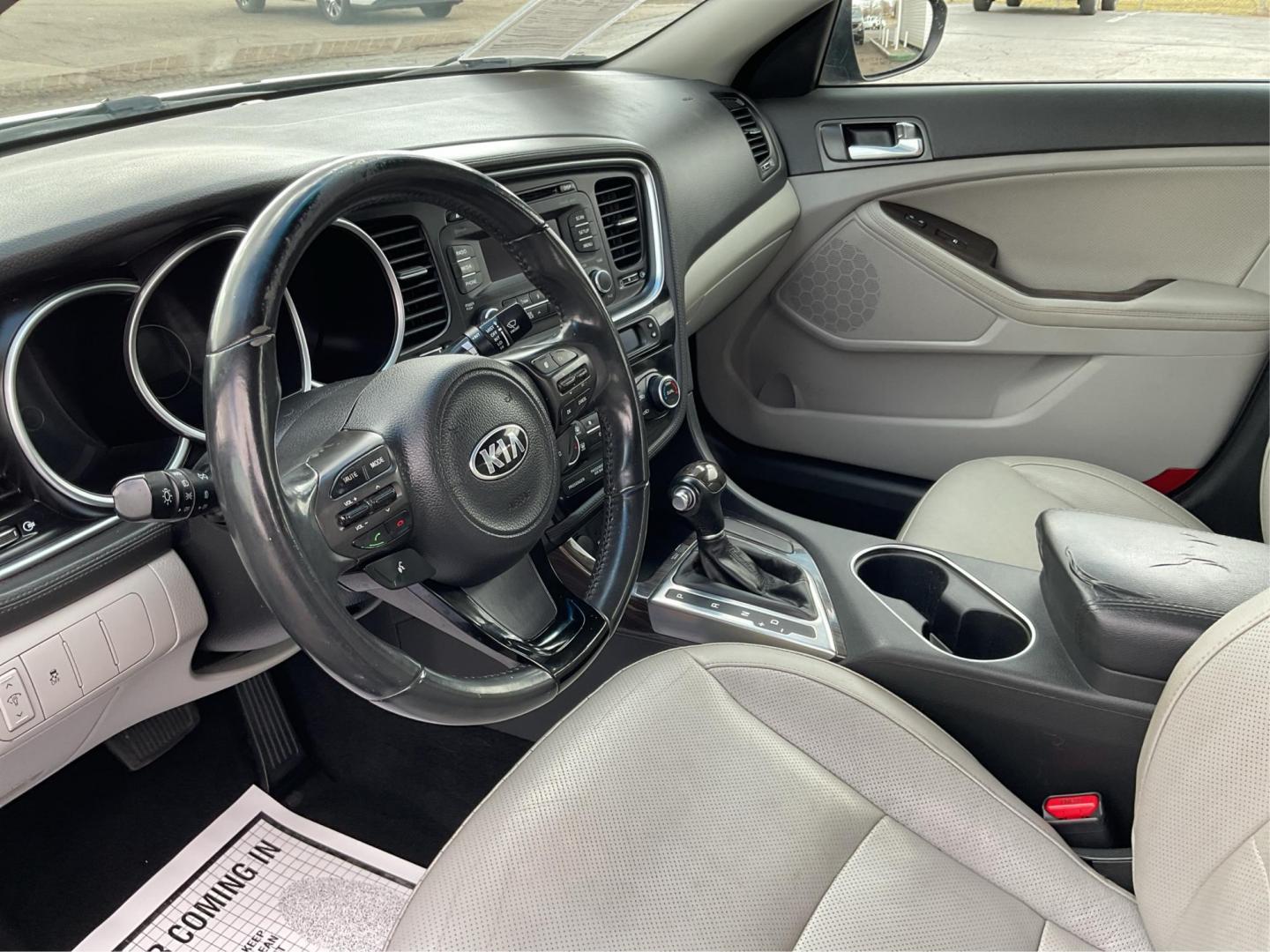 2015 Kia Optima EX (5XXGN4A70FG) with an Other engine, located at 401 Woodman Dr, Riverside, OH, 45431, (937) 908-9800, 39.761024, -84.120956 - Photo#8