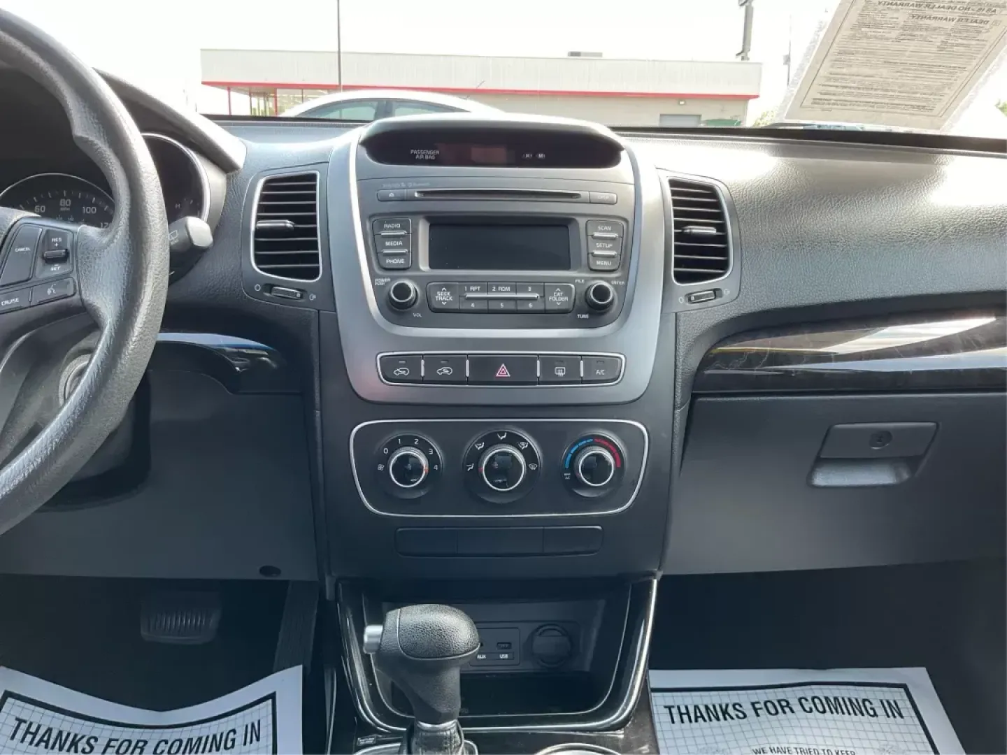 2015 Kia Sorento LX (5XYKT3A69FG) with an 2.4L I-4 gasoline direct injection engine, located at 880 E. National Road, OH, 45377, (937) 908-9800, 39.891918, -84.183975 - Photo#10