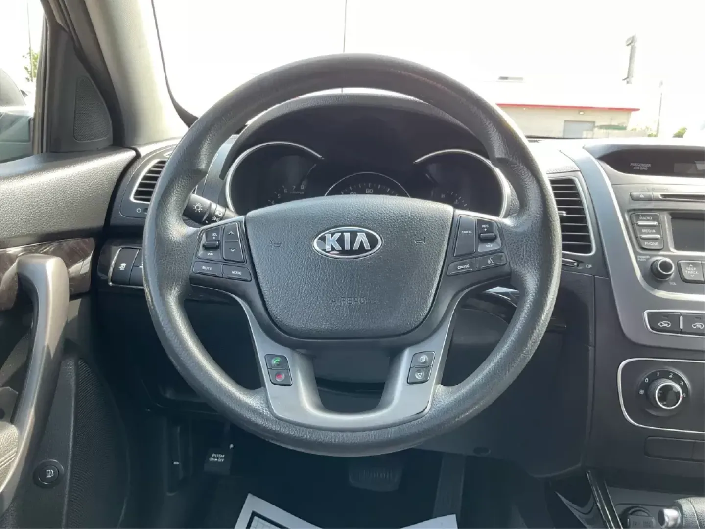 2015 Kia Sorento LX (5XYKT3A69FG) with an 2.4L I-4 gasoline direct injection engine, located at 880 E. National Road, OH, 45377, (937) 908-9800, 39.891918, -84.183975 - Photo#13