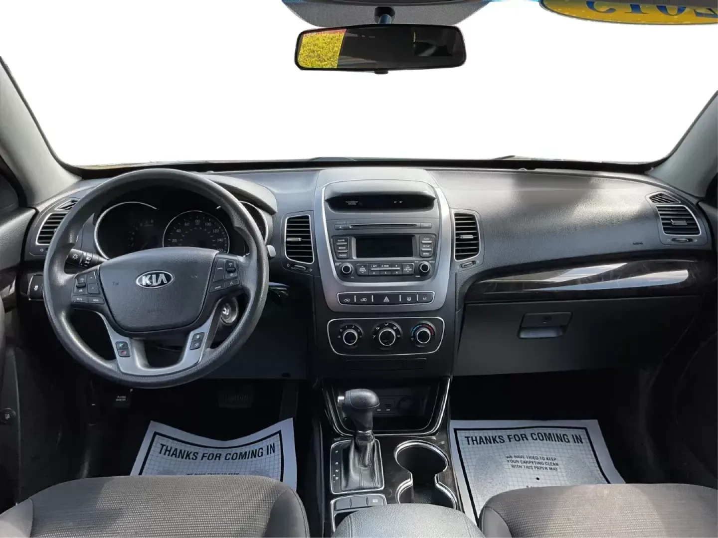 2015 Kia Sorento LX (5XYKT3A69FG) with an 2.4L I-4 gasoline direct injection engine, located at 880 E. National Road, OH, 45377, (937) 908-9800, 39.891918, -84.183975 - Photo#16