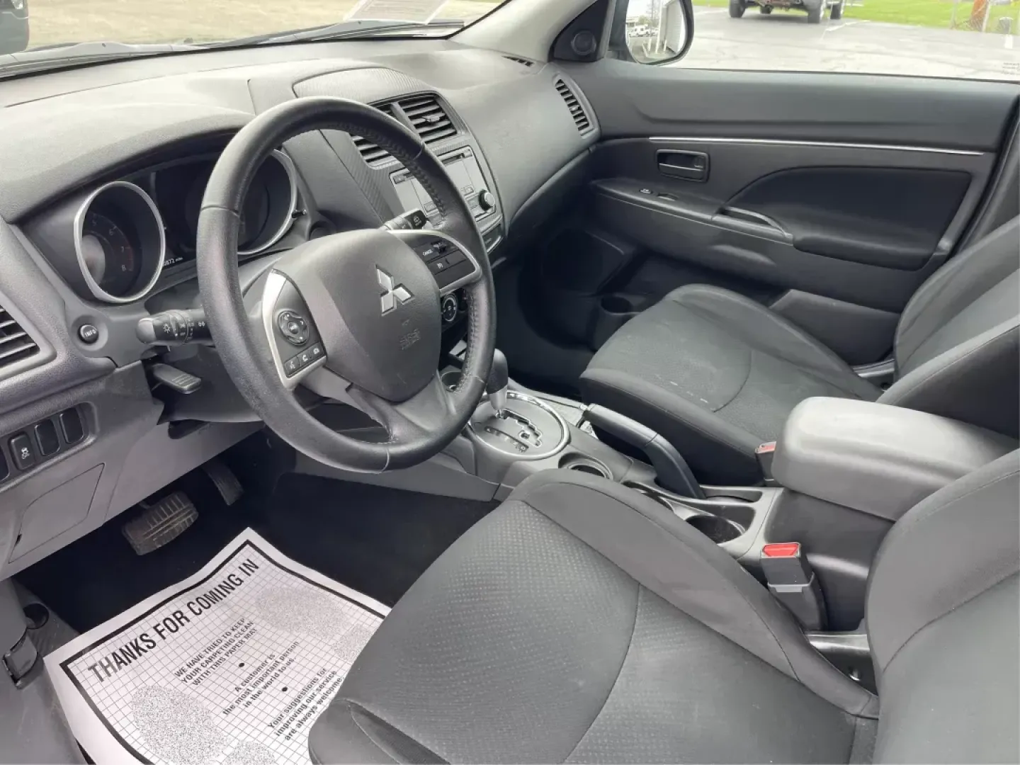 2015 Mitsubishi Outlander Sport ES (4A4AP3AUXFE) with an 2L I-4 DOHC engine, located at 1184 Kauffman Ave, Fairborn, OH, 45324, (937) 908-9800, 39.807072, -84.031563 - Photo#8