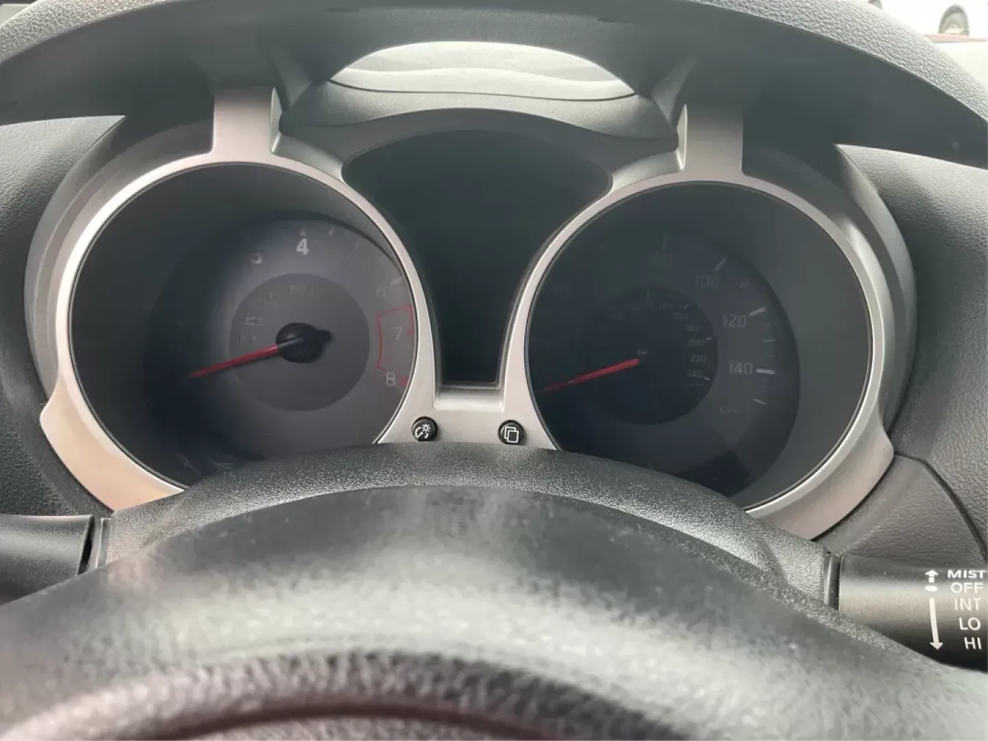2015 Nissan Juke S (JN8AF5MR1FT) with an 1.6L I-4 gasoline direct injection engine, located at 8750 N County Rd 25A, Piqua, OH, 45356, (937) 908-9800, 40.164391, -84.232513 - Photo#14