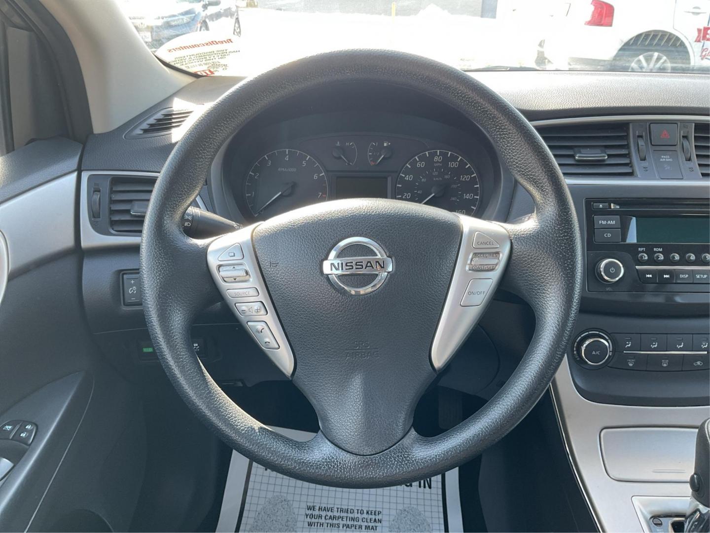 2015 Nissan Sentra S (3N1AB7AP7FY) with an 1.8L I-4 DOHC engine, located at 401 Woodman Dr, Riverside, OH, 45431, (937) 908-9800, 39.761024, -84.120956 - Photo#15