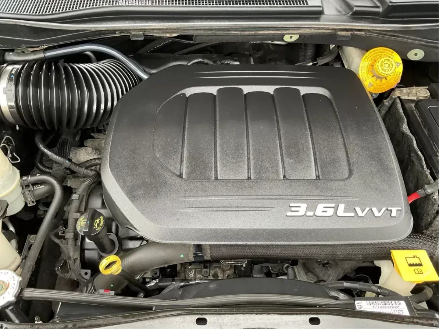 2016 Dodge Grand Caravan SXT (2C4RDGCG6GR) with an Pentastar 3.6L V-6 DOHC engine, located at 1951 S Dayton Lakeview Rd., New Carlisle, OH, 45344, (937) 908-9800, 39.890999, -84.050255 - Photo#10