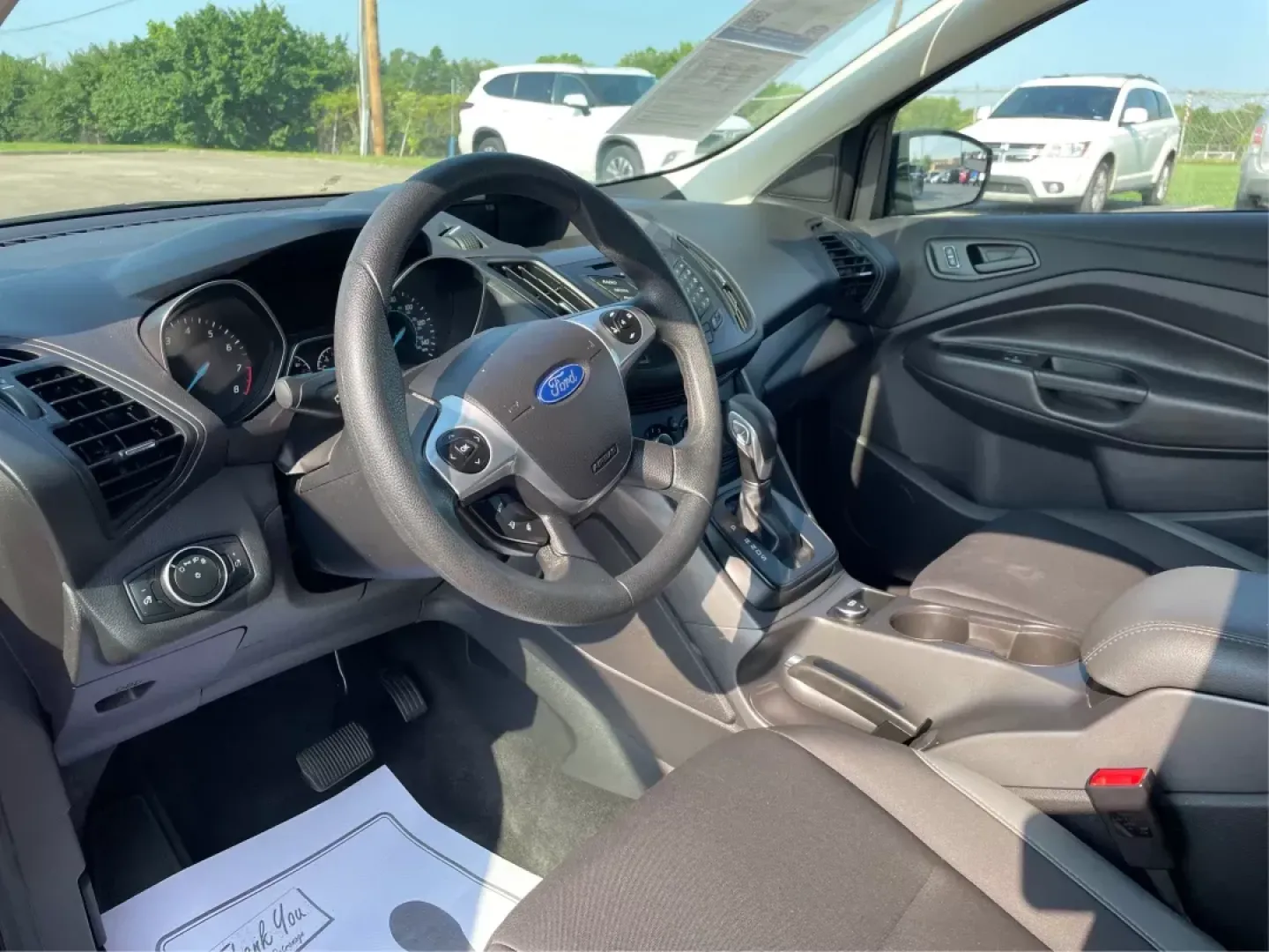 2016 Ford Escape S (1FMCU0F7XGU) with an Duratec 2.5L I-4 DOHC engine, located at 8750 N County Rd 25A, Piqua, OH, 45356, (937) 908-9800, 40.164391, -84.232513 - Photo#8