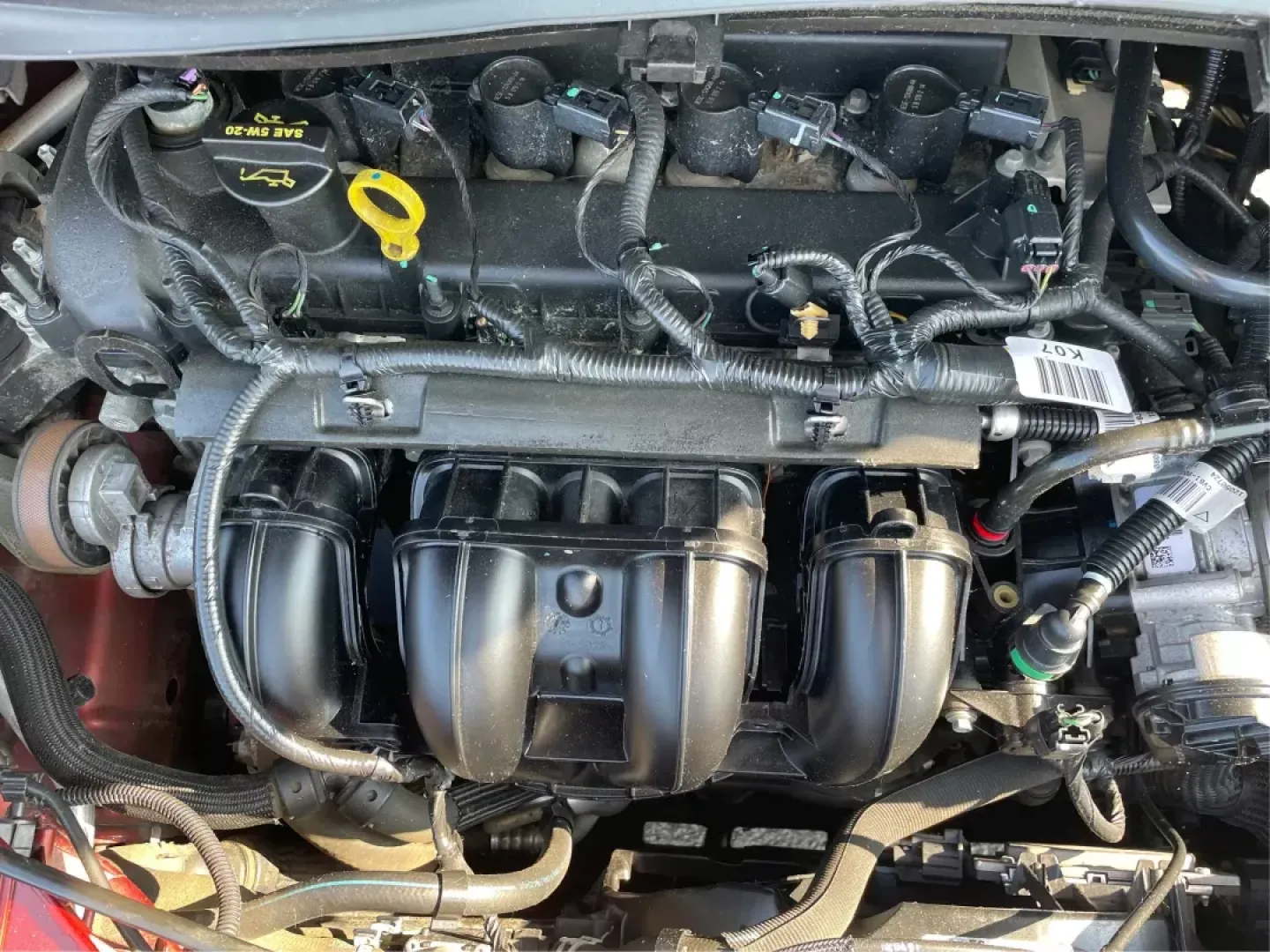 2016 Ford Escape S (1FMCU0F7XGU) with an Duratec 2.5L I-4 DOHC engine, located at 8750 N County Rd 25A, Piqua, OH, 45356, (937) 908-9800, 40.164391, -84.232513 - Photo#10