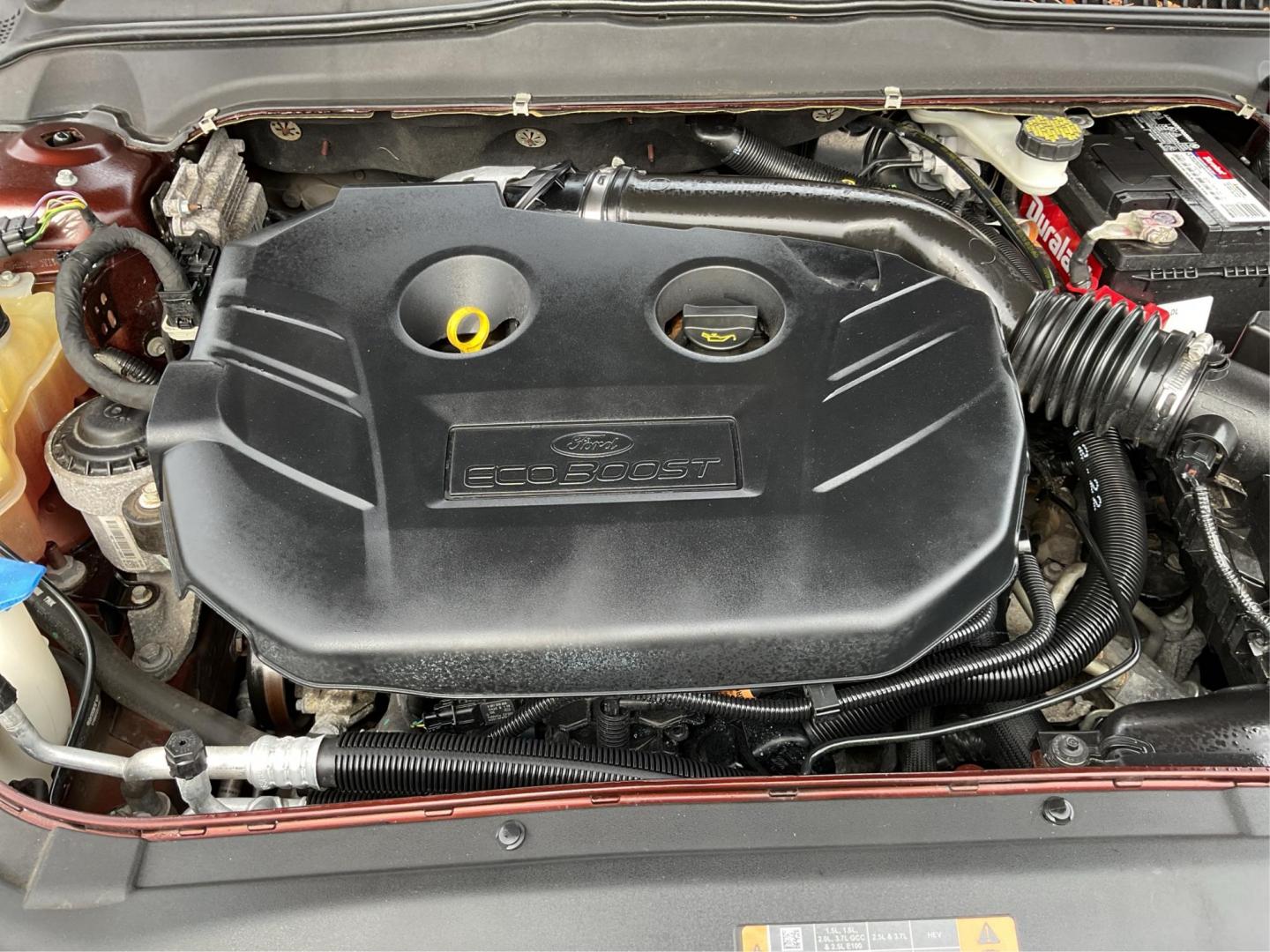 2016 Ford Fusion Titanium (3FA6P0K92GR) with an EcoBoost 2L I-4 gasoline direct injection engine, located at 1184 Kauffman Ave, Fairborn, OH, 45324, (937) 908-9800, 39.807072, -84.031563 - Photo#10