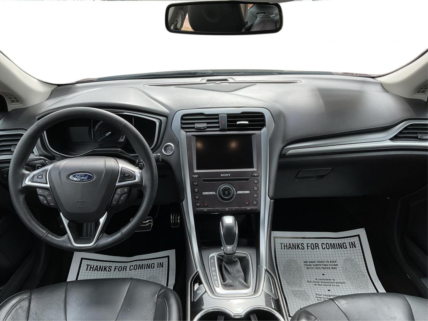 2016 Ford Fusion Titanium (3FA6P0K92GR) with an EcoBoost 2L I-4 gasoline direct injection engine, located at 1184 Kauffman Ave, Fairborn, OH, 45324, (937) 908-9800, 39.807072, -84.031563 - Photo#20
