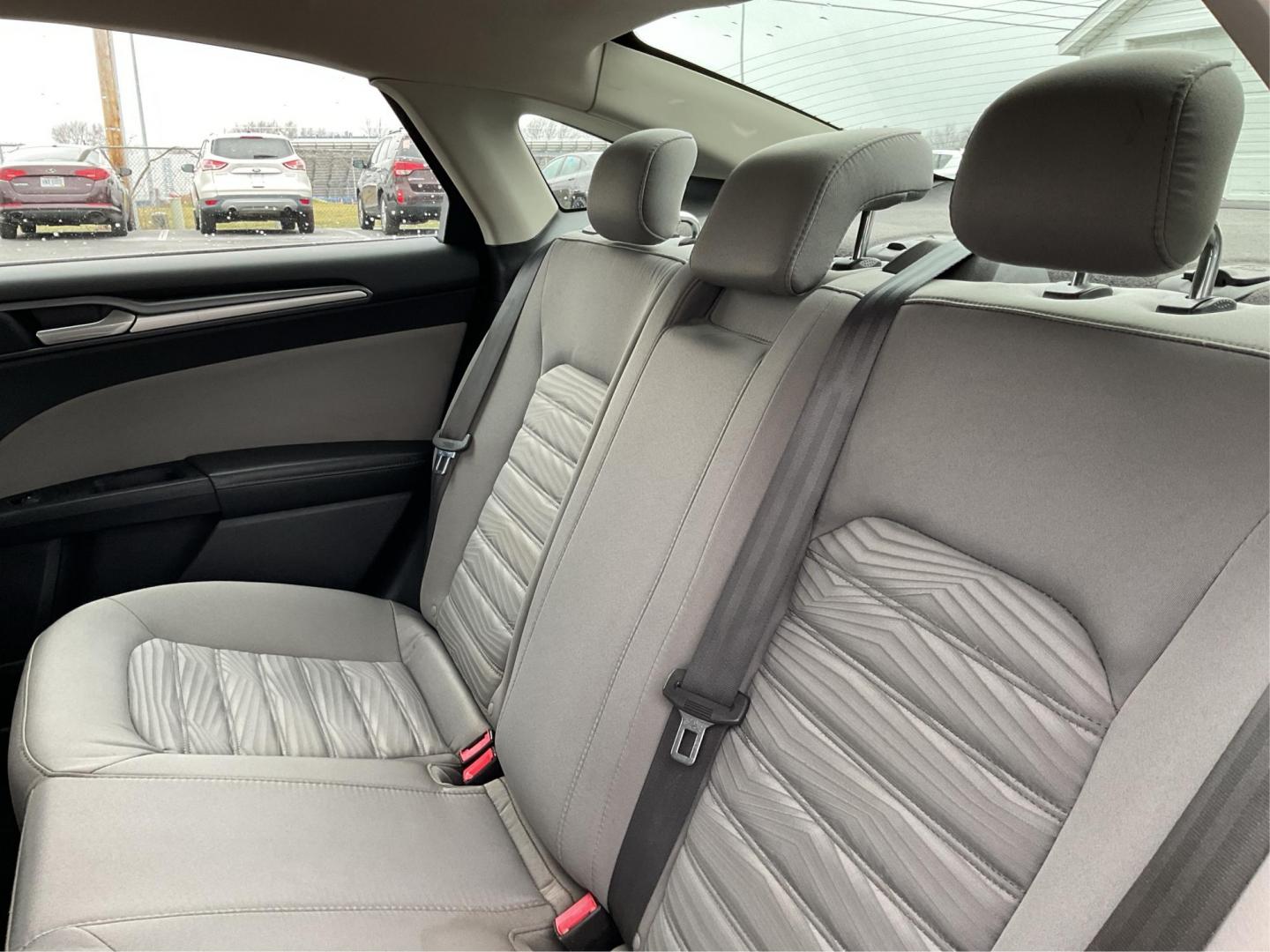 2016 Ford Fusion S (3FA6P0G75GR) with an Duratec 2.5L I-4 DOHC engine, located at 1099 N County Rd 25A , Troy, OH, 45373, (937) 908-9800, 40.057041, -84.215462 - Photo#9