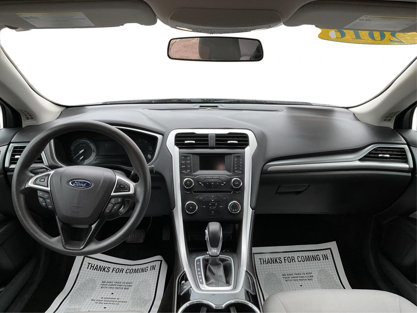 2016 Ford Fusion S (3FA6P0G75GR) with an Duratec 2.5L I-4 DOHC engine, located at 1099 N County Rd 25A , Troy, OH, 45373, (937) 908-9800, 40.057041, -84.215462 - Photo#19