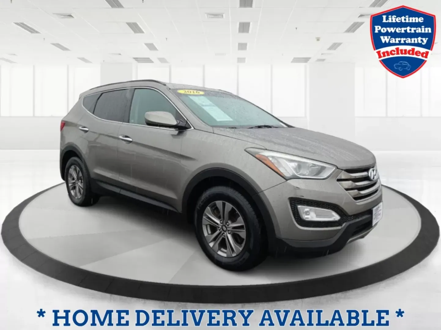 2016 Hyundai Santa Fe Sport 2.4 AWD (5XYZUDLB9GG) with an 2.4L L4 DOHC 16V engine, 6-Speed Automatic transmission, located at 1230 East Main St, Xenia, OH, 45385, (937) 908-9800, 39.688042, -83.910538 - **Discover Your Next Adventure with the 2016 Hyundai Santa Fe Sport 2.4 AWD at Advantage Car and Credit!**<br /> <br /> Are you ready to elevate your family outings or weekend getaways? The 2016 Hyundai Santa Fe Sport 2.4 AWD is the perfect companion for anyone seeking comfort, safety, and versatili - Photo#0