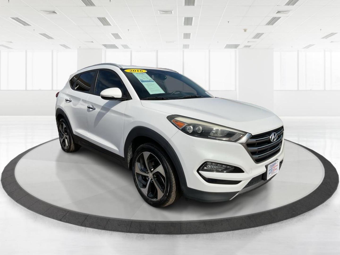 2016 Hyundai Tucson Limited (KM8J3CA20GU) with an 1.6L I-4 gasoline direct injection engine, located at 1099 N County Rd 25A , Troy, OH, 45373, (937) 908-9800, 40.057041, -84.215462 - Photo#0