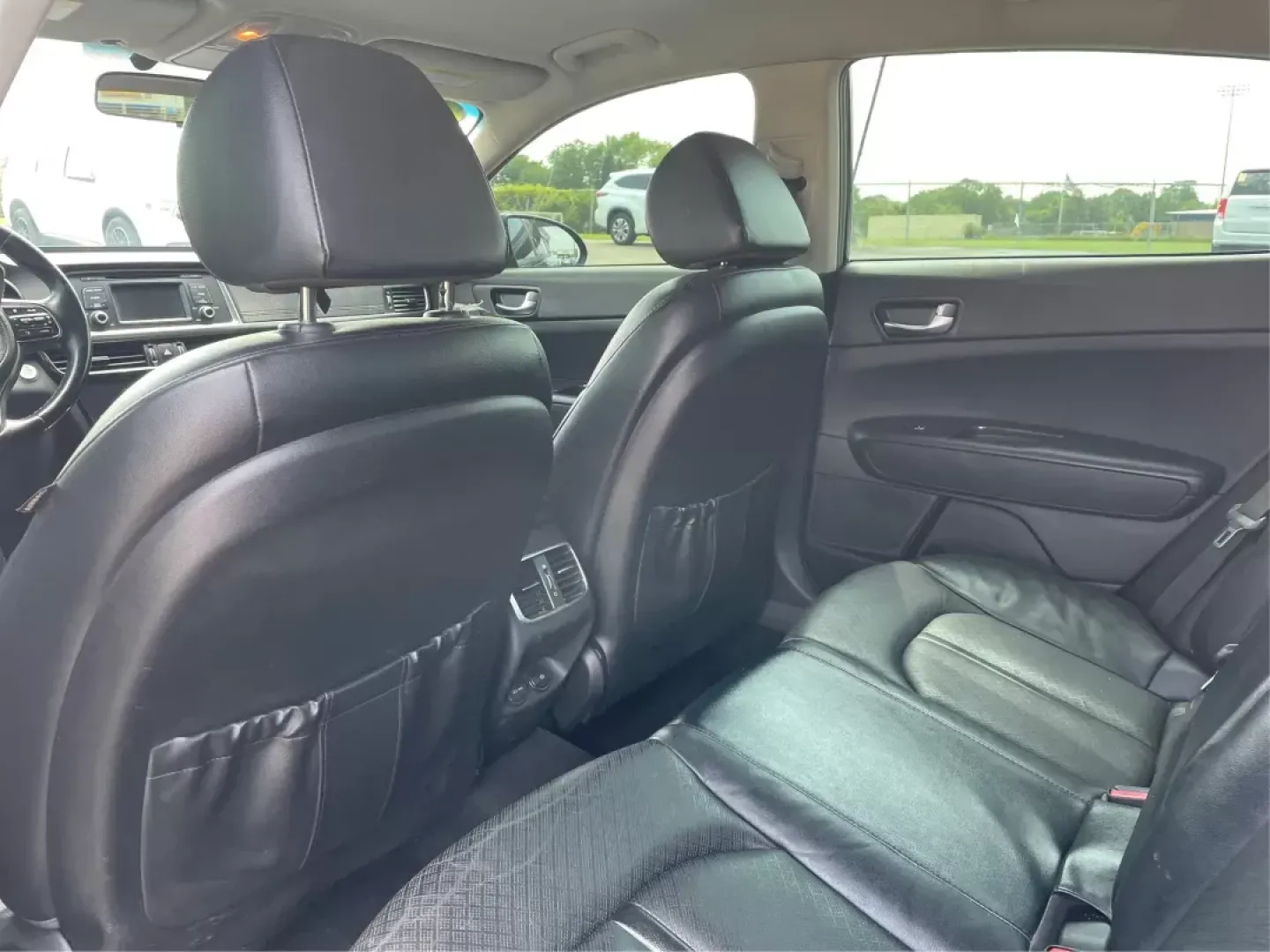 2016 Kia Optima EX (5XXGU4L35GG) with an Theta II 2.4L I-4 gasoline direct injection engine, located at 880 E. National Road, OH, 45377, (937) 908-9800, 39.891918, -84.183975 - Photo#9