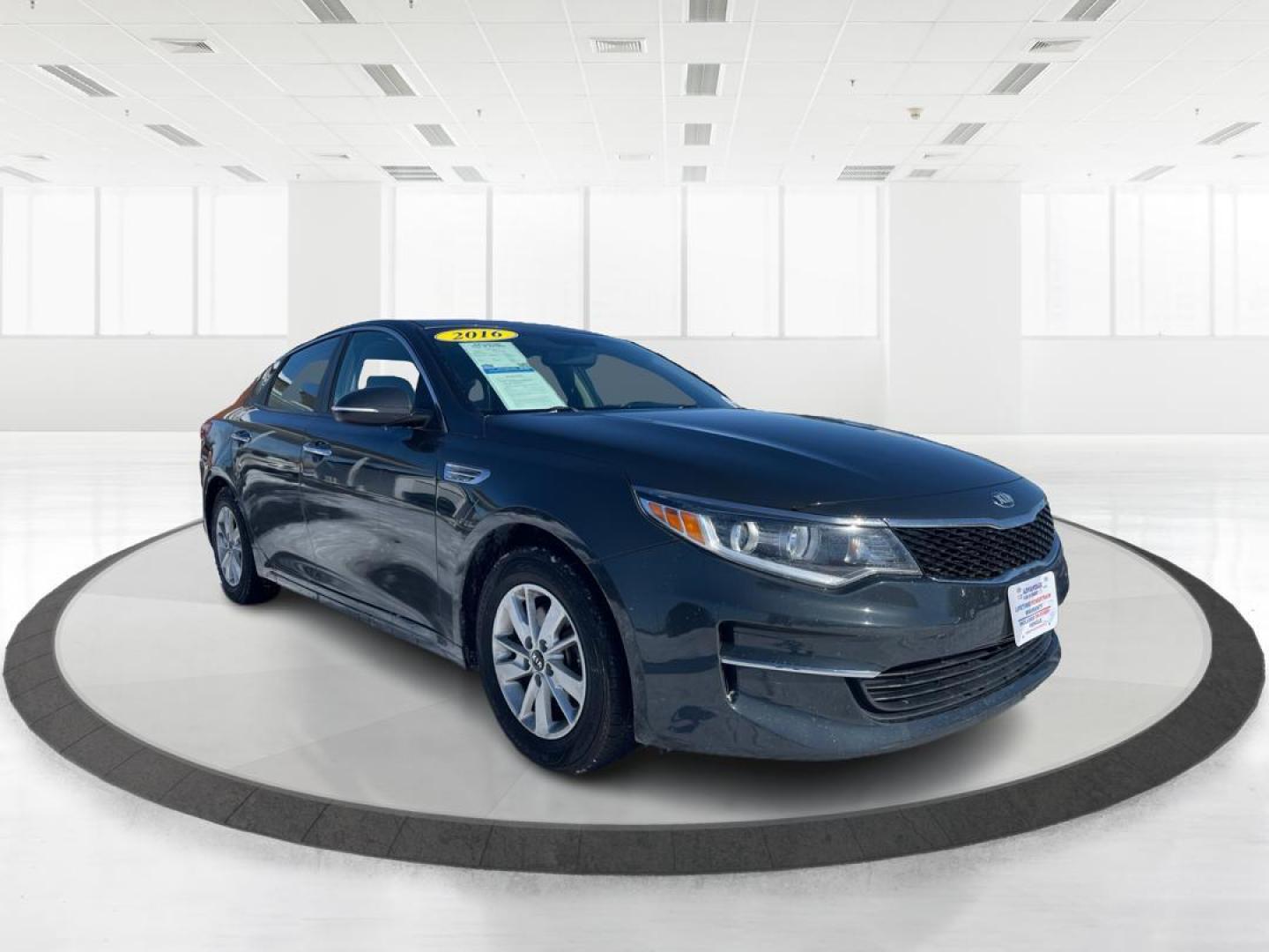 2016 Kia Optima LX (KNAGT4L3XG5) with an 2.4L L4 DOHC 16V engine, 6-Speed Automatic transmission, located at 1099 N County Rd 25A , Troy, OH, 45373, (937) 908-9800, 40.057041, -84.215462 - Photo#0