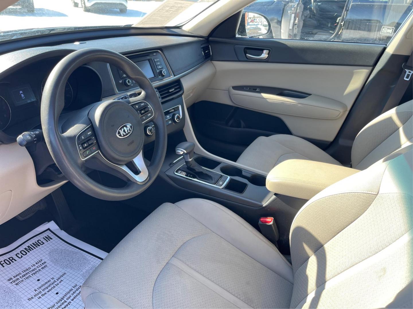 2016 Kia Optima LX (KNAGT4L3XG5) with an 2.4L L4 DOHC 16V engine, 6-Speed Automatic transmission, located at 1099 N County Rd 25A , Troy, OH, 45373, (937) 908-9800, 40.057041, -84.215462 - Photo#8
