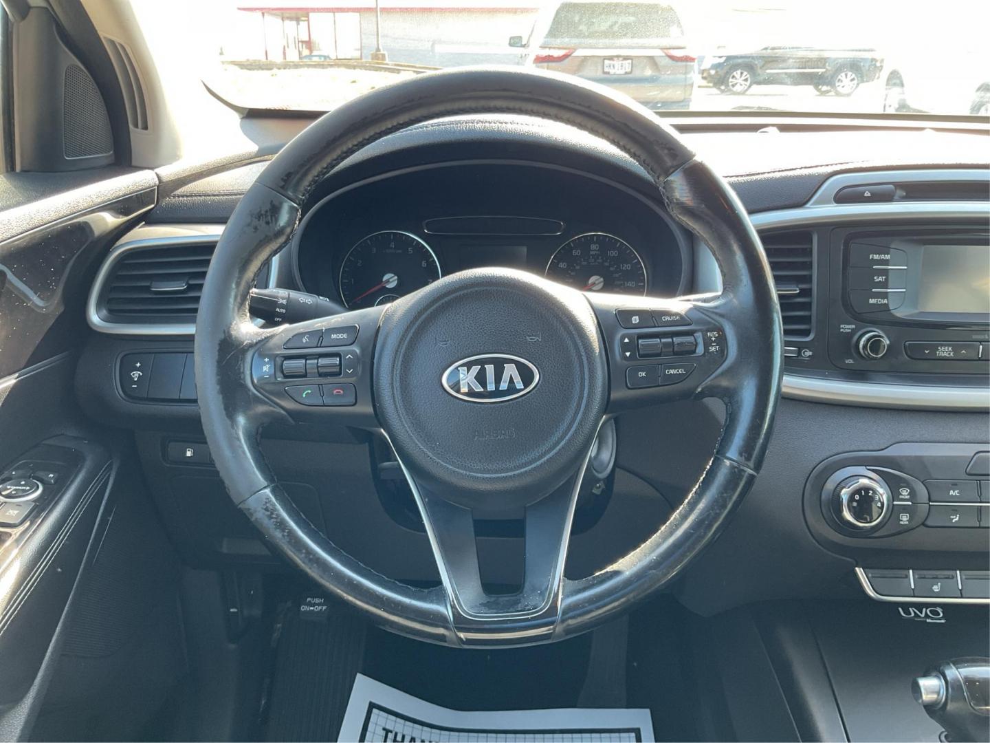 2016 Kia Sorento 2.4L LX (5XYPG4A34GG) with an 2.4L I-4 gasoline direct injection engine, located at 880 E. National Road, OH, 45377, (937) 908-9800, 39.891918, -84.183975 - Photo#15