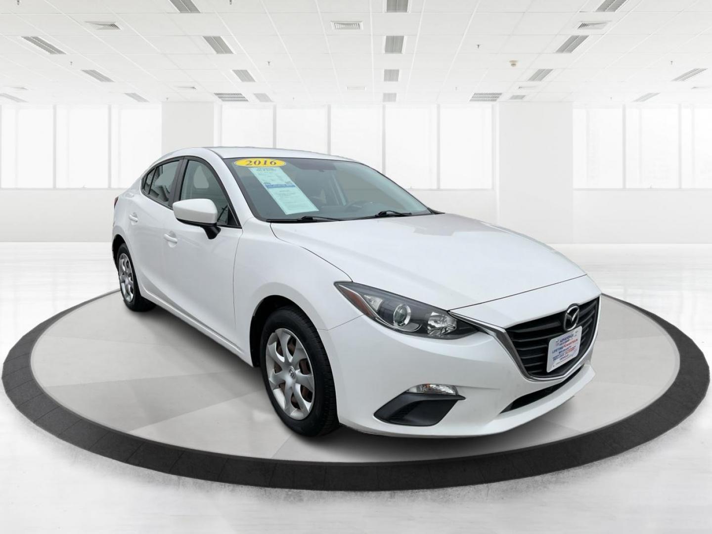 2016 Mazda Mazda3 i Sport (3MZBM1T74GM) with an SKYACTIV-G 2L I-4 gasoline direct injection engine, located at 880 E. National Road, OH, 45377, (937) 908-9800, 39.891918, -84.183975 - Photo#0