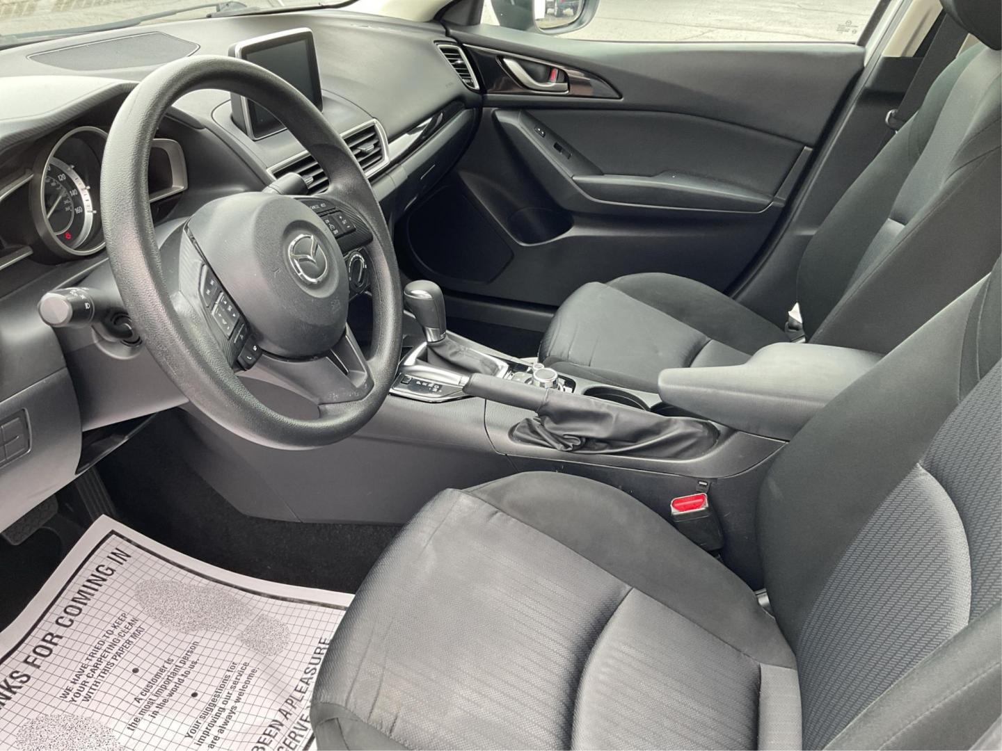 2016 Mazda Mazda3 i Sport (3MZBM1T74GM) with an SKYACTIV-G 2L I-4 gasoline direct injection engine, located at 880 E. National Road, OH, 45377, (937) 908-9800, 39.891918, -84.183975 - Photo#8