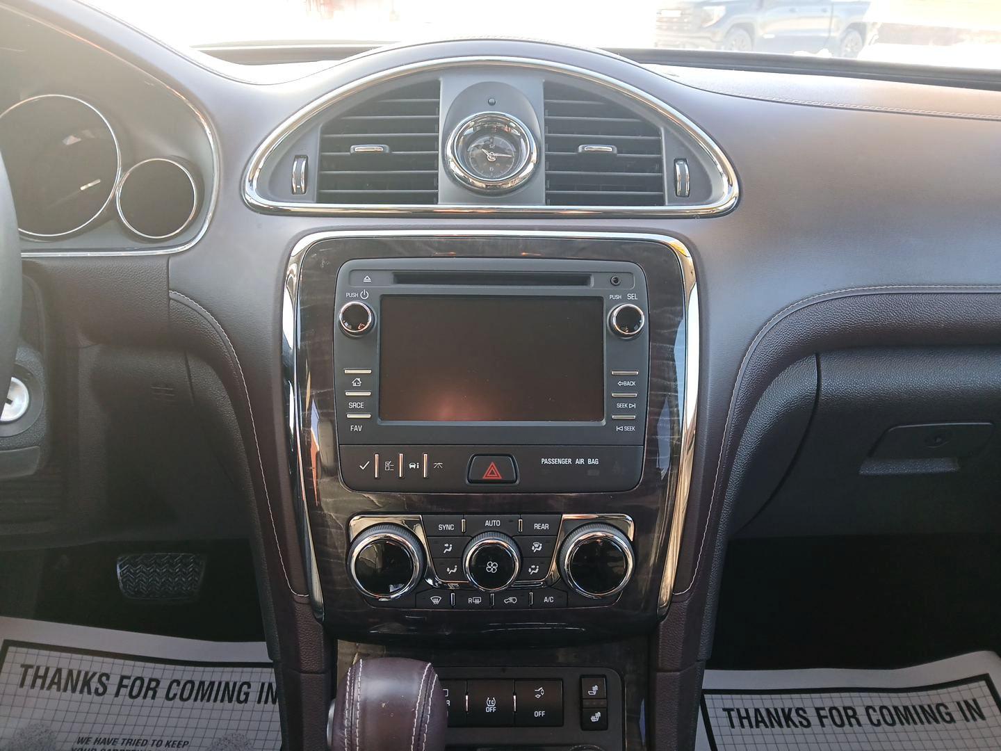 2017 Buick Enclave Leather FWD (5GAKRBKD2HJ) with an 3.6L V6 DOHC 24V engine, 6-Speed Automatic Overdrive transmission, located at 880 E. National Road, OH, 45377, (937) 908-9800, 39.891918, -84.183975 - Photo#12
