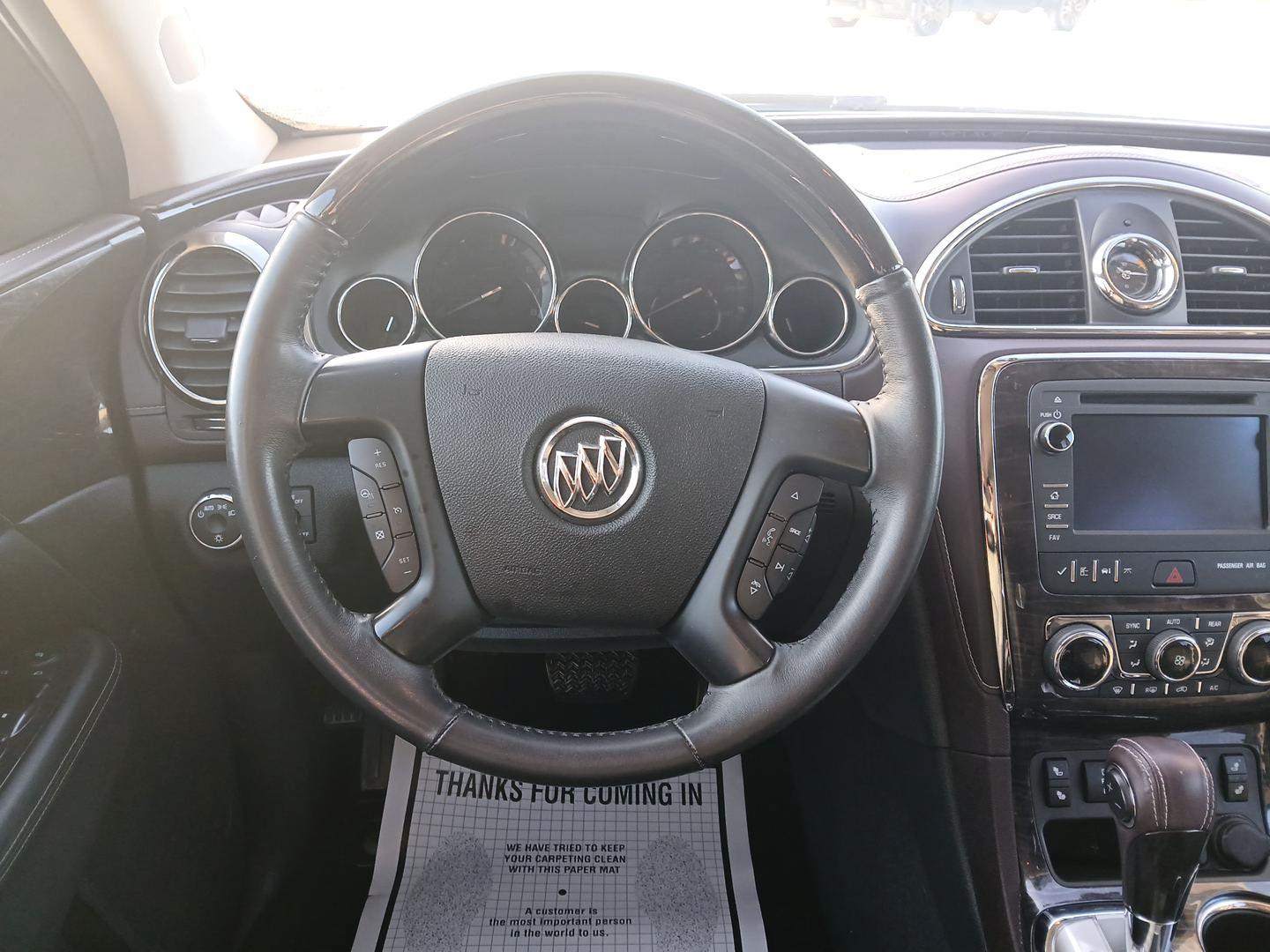 2017 Buick Enclave Leather FWD (5GAKRBKD2HJ) with an 3.6L V6 DOHC 24V engine, 6-Speed Automatic Overdrive transmission, located at 880 E. National Road, OH, 45377, (937) 908-9800, 39.891918, -84.183975 - Photo#15