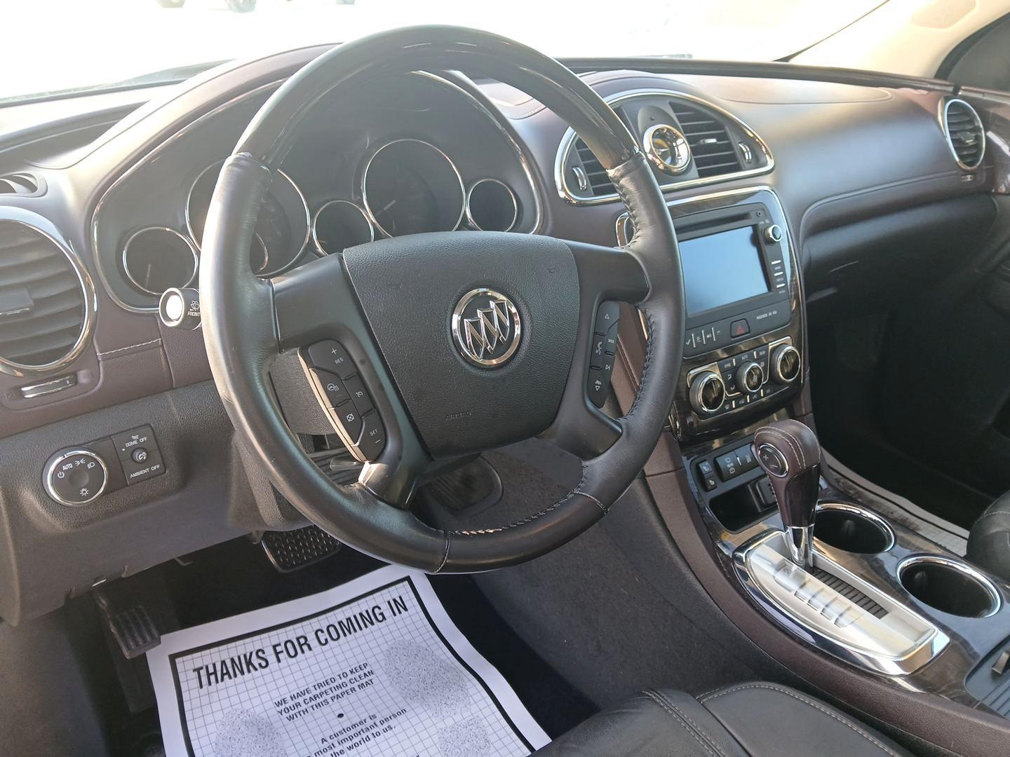 2017 Buick Enclave Leather FWD (5GAKRBKD2HJ) with an 3.6L V6 DOHC 24V engine, 6-Speed Automatic Overdrive transmission, located at 880 E. National Road, OH, 45377, (937) 908-9800, 39.891918, -84.183975 - Photo#8