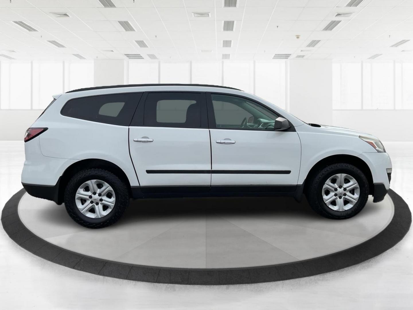 2017 Chevrolet Traverse LS (1GNKRFED9HJ) with an 3.6L V-6 gasoline direct injection engine, located at 880 E. National Road, OH, 45377, (937) 908-9800, 39.891918, -84.183975 - Photo#1