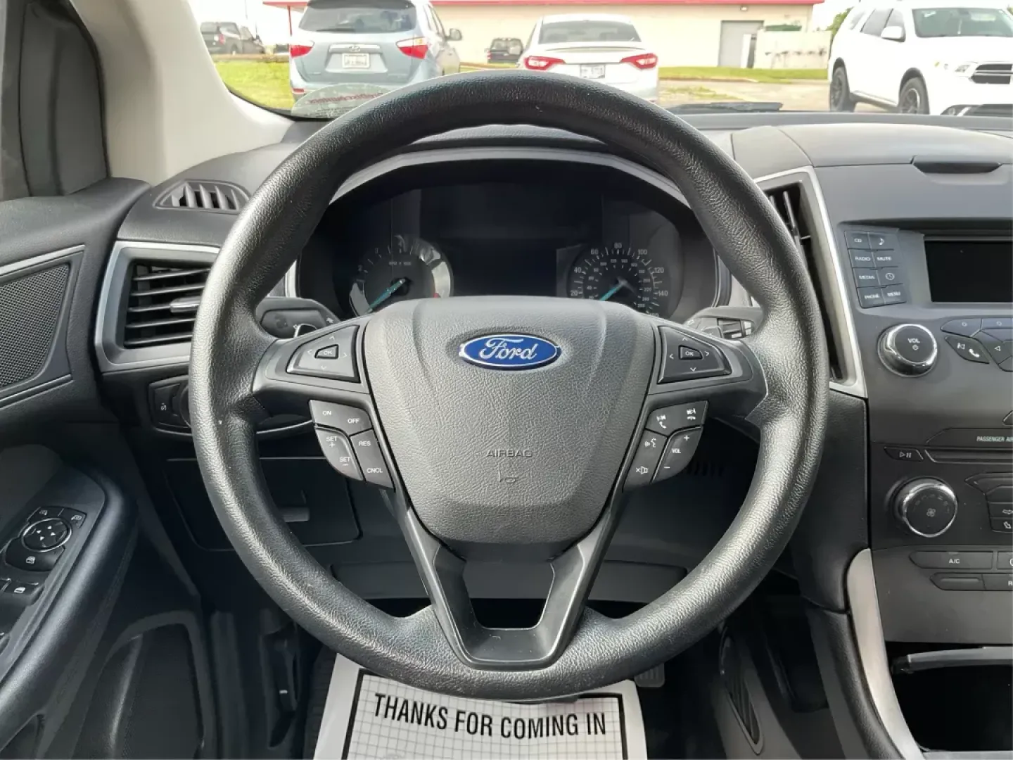 2017 Ford Edge SE (2FMPK4G90HB) with an EcoBoost 2L I-4 gasoline direct injection engine, located at 1230 East Main St, Xenia, OH, 45385, (937) 908-9800, 39.688042, -83.910538 - Photo#15