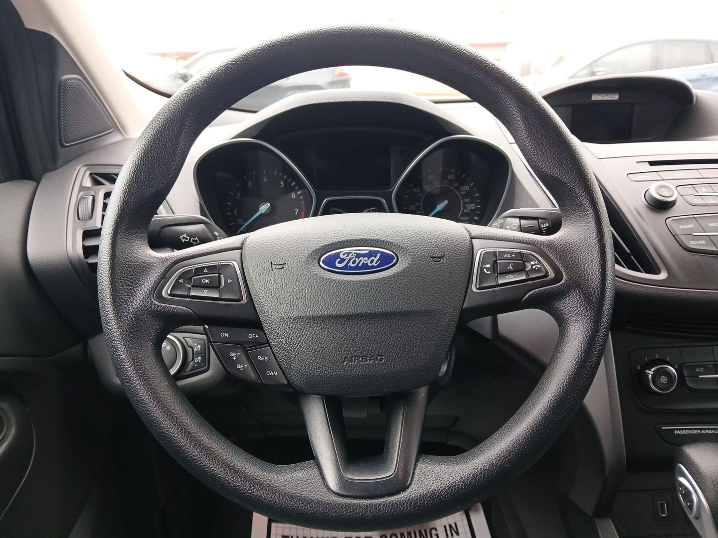 2017 Ford Escape S FWD (1FMCU0F77HU) with an 2.5L L4 DOHC 16V engine, 6-Speed Automatic transmission, located at 880 E. National Road, OH, 45377, (937) 908-9800, 39.891918, -84.183975 - Photo#15