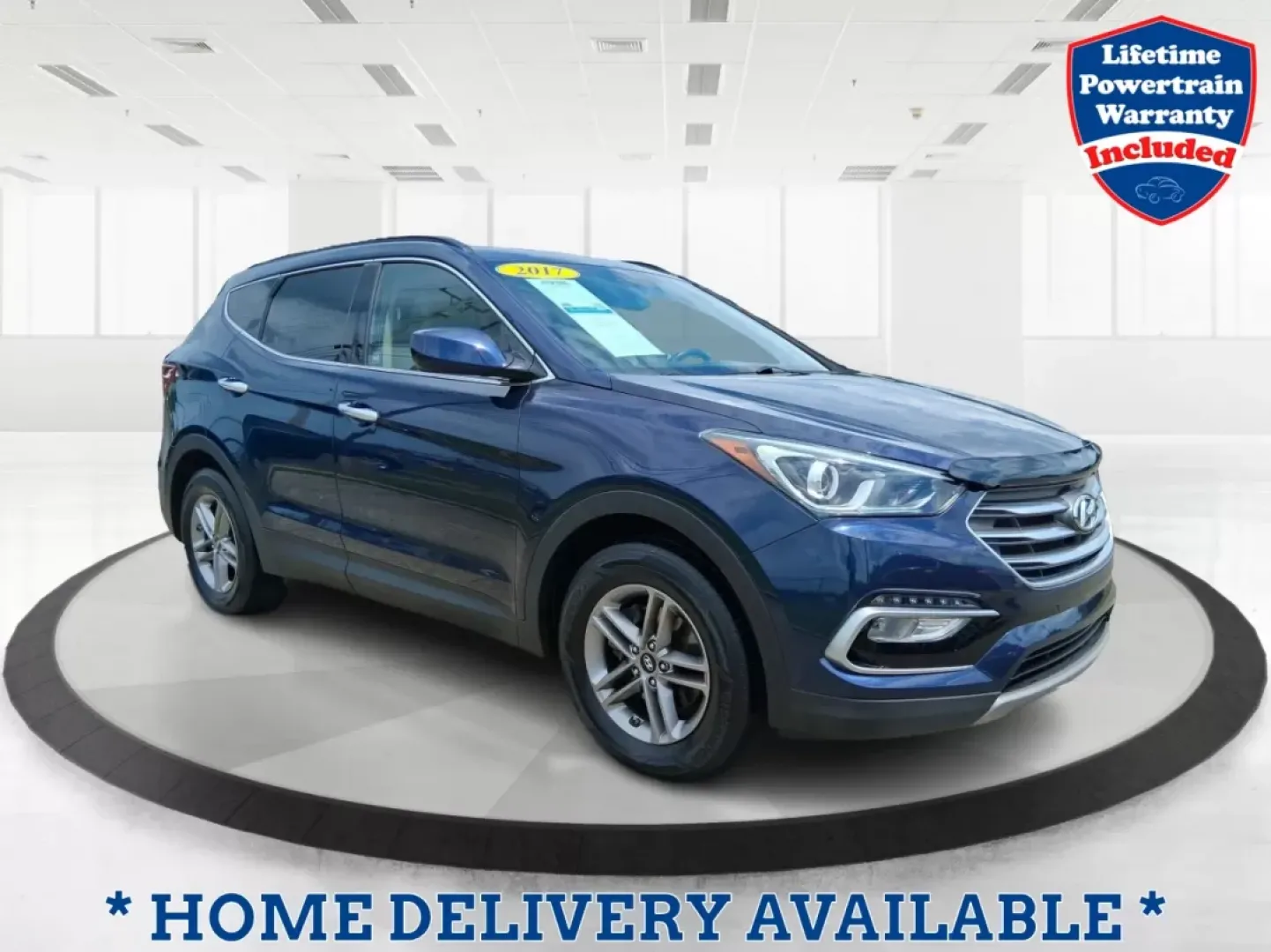 2017 Hyundai Santa Fe 2.4L (5XYZUDLB0HG) with an Theta II 2.4L I-4 gasoline direct injection engine, located at 880 E. National Road, OH, 45377, (937) 908-9800, 39.891918, -84.183975 - Photo#0