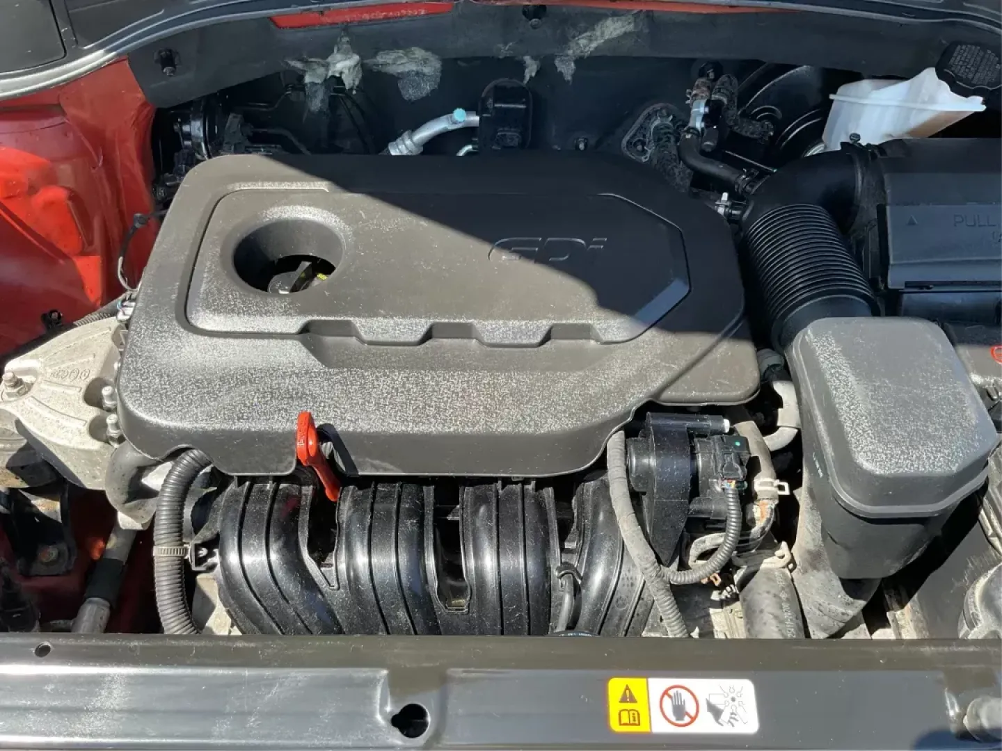 2017 Hyundai Santa Fe 2.4L (5XYZT3LB6HG) with an Theta II 2.4L I-4 gasoline direct injection engine, located at 4508 South Dixie Dr, Moraine, OH, 45439, (937) 908-9800, 39.807072, -84.031563 - Photo#10