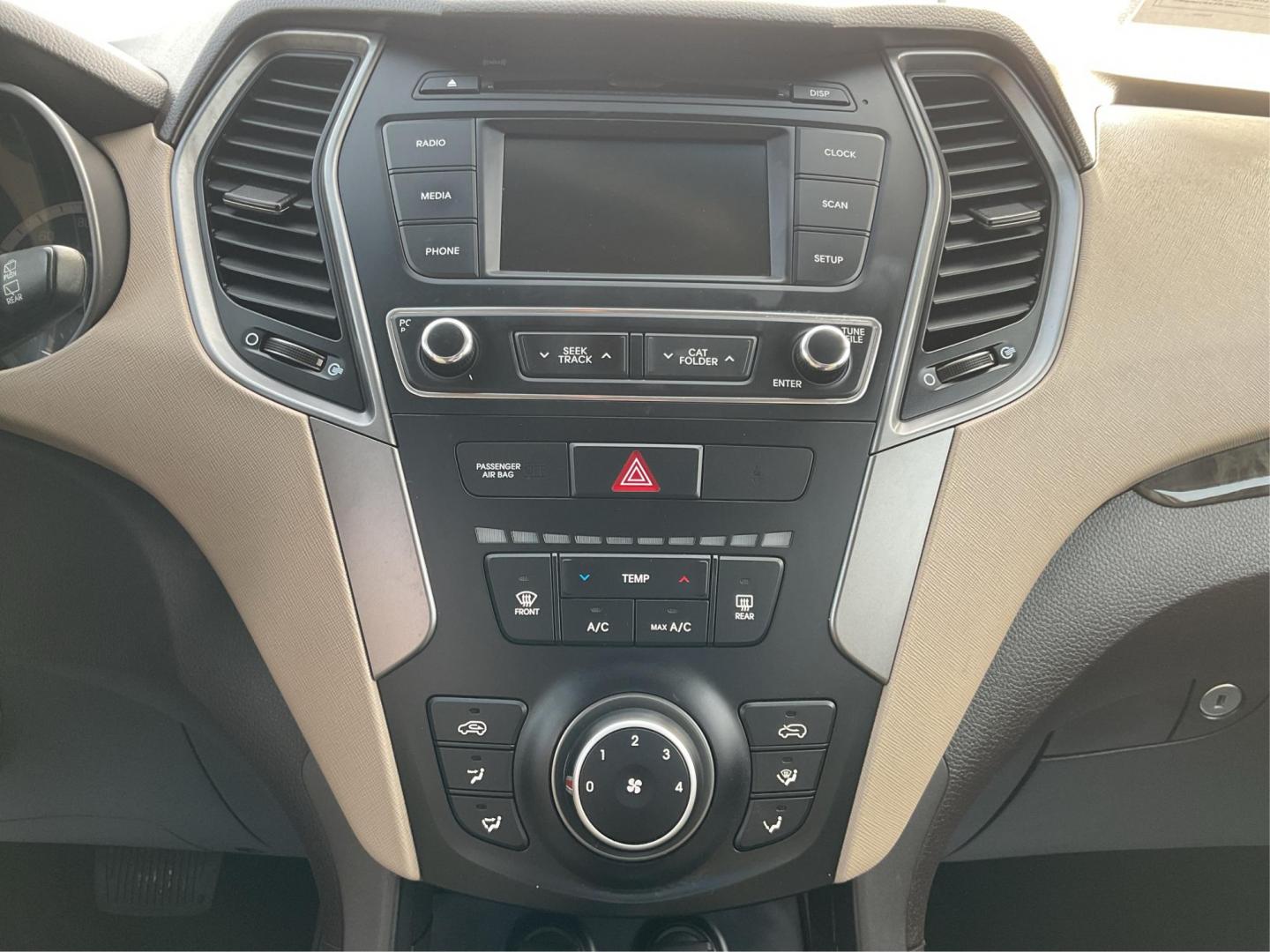 2017 Hyundai Santa Fe Sport 2.4L (5XYZT3LBXHG) with an Theta II 2.4L I-4 gasoline direct injection engine, located at 1099 N County Rd 25A , Troy, OH, 45373, (937) 908-9800, 40.057041, -84.215462 - Photo#12