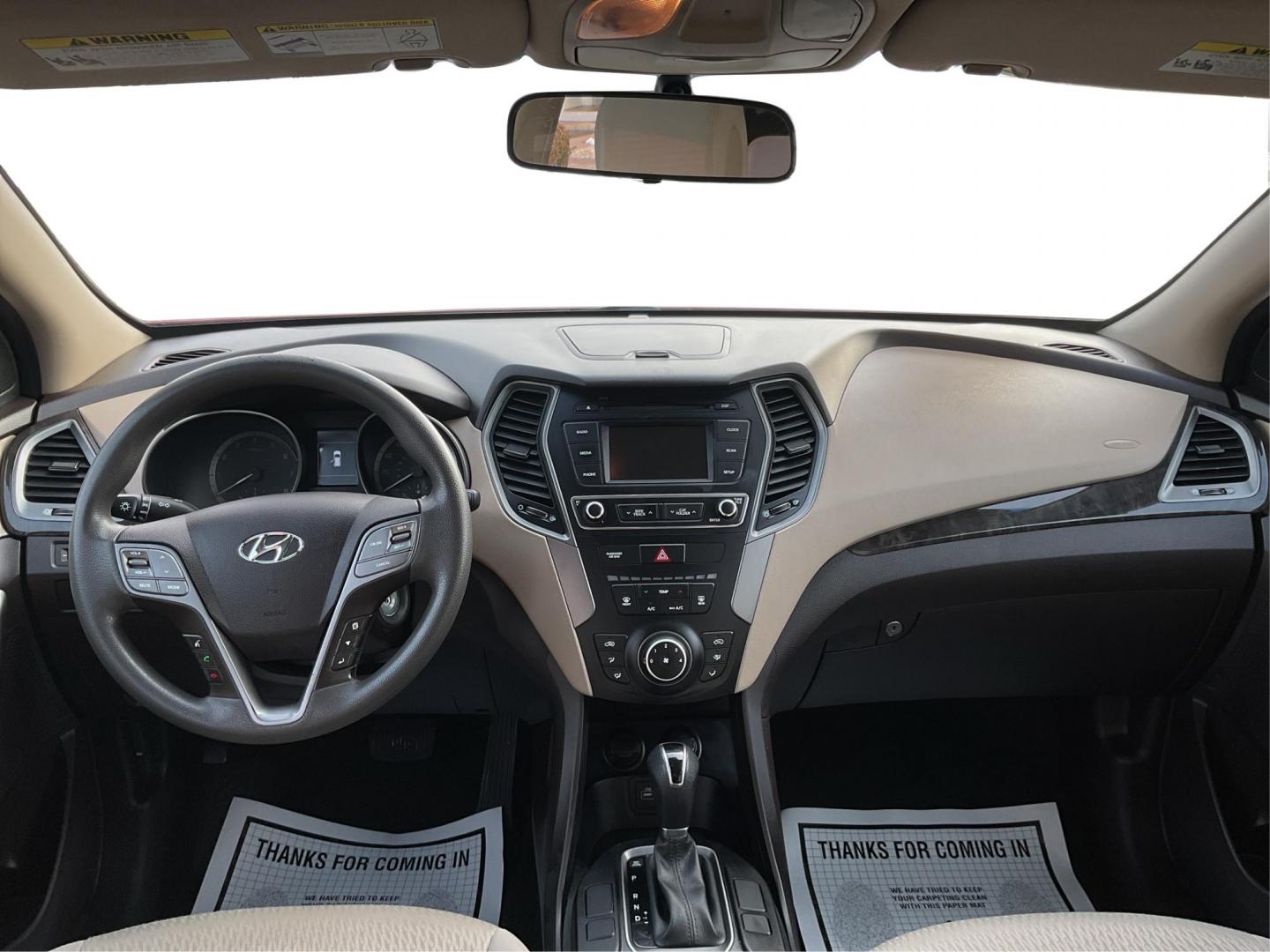 2017 Hyundai Santa Fe Sport 2.4L (5XYZT3LBXHG) with an Theta II 2.4L I-4 gasoline direct injection engine, located at 1099 N County Rd 25A , Troy, OH, 45373, (937) 908-9800, 40.057041, -84.215462 - Photo#18