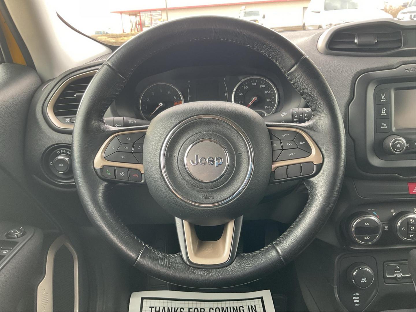 2017 Jeep Renegade Latitude 4x4 (ZACCJBBB3HP) with an MultiAir 1.4L I-4 variable valve control engine, located at 4508 South Dixie Dr, Moraine, OH, 45439, (937) 908-9800, 39.807072, -84.031563 - Photo#14