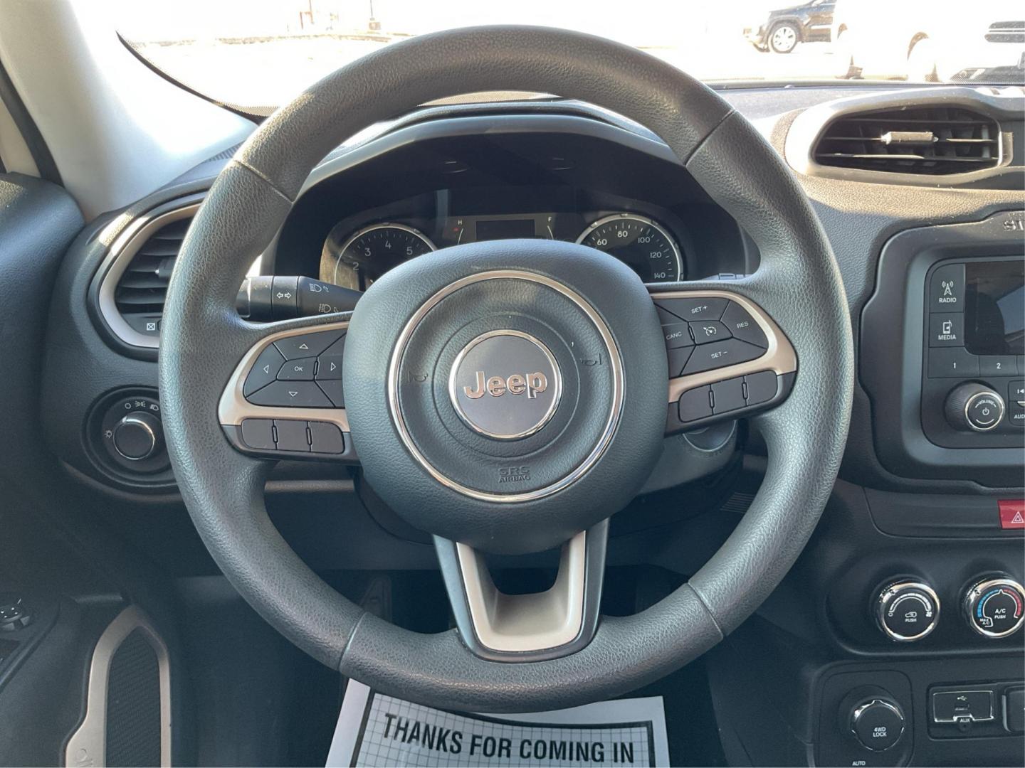 2017 Jeep Renegade Sport 4x4 (ZACCJBAH3HP) with an MultiAir 1.4L I-4 variable valve control engine, Manual transmission, located at 1099 N County Rd 25A , Troy, OH, 45373, (937) 908-9800, 40.057041, -84.215462 - Photo#13