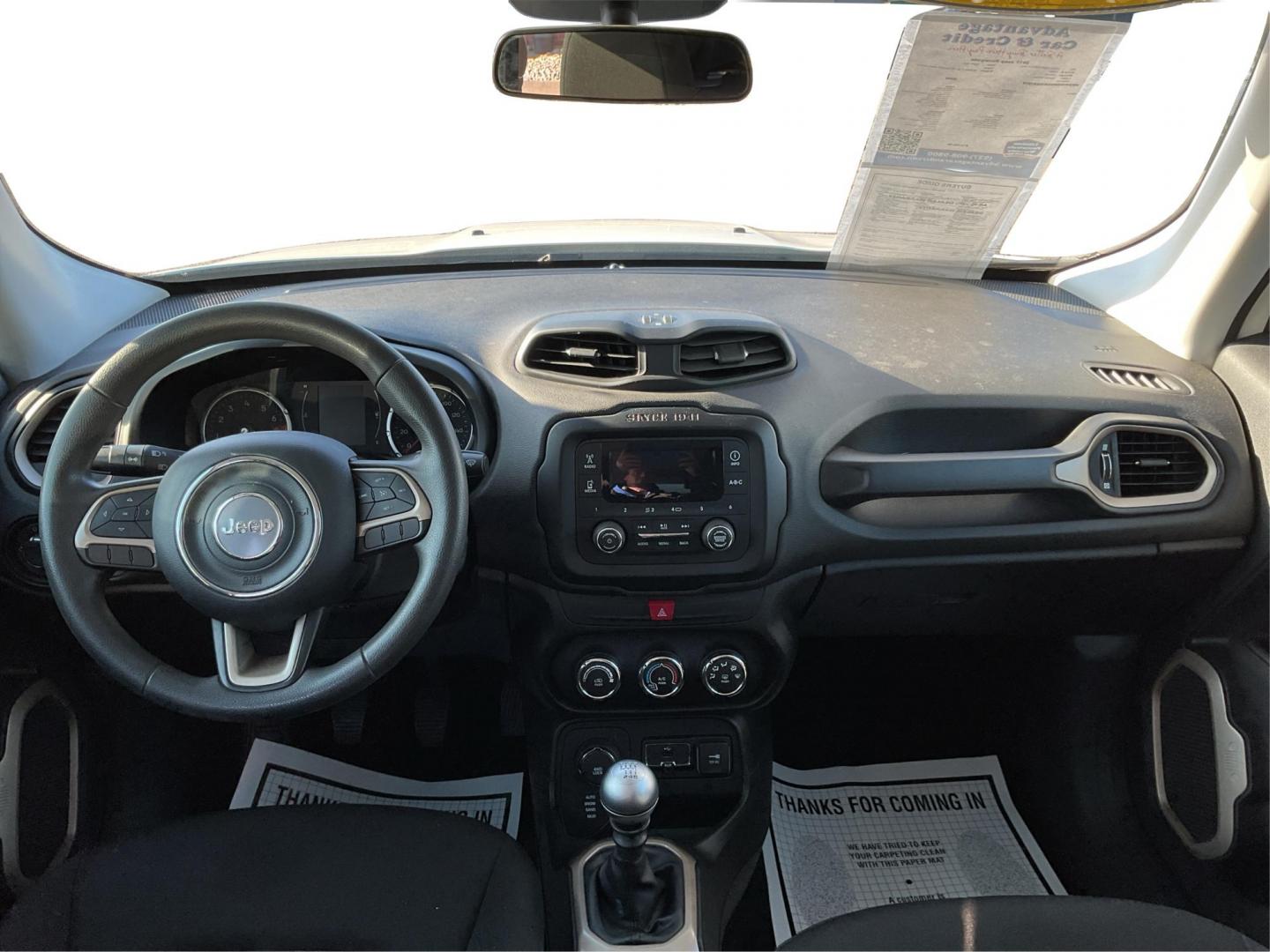 2017 Jeep Renegade Sport 4x4 (ZACCJBAH3HP) with an MultiAir 1.4L I-4 variable valve control engine, Manual transmission, located at 1099 N County Rd 25A , Troy, OH, 45373, (937) 908-9800, 40.057041, -84.215462 - Photo#17