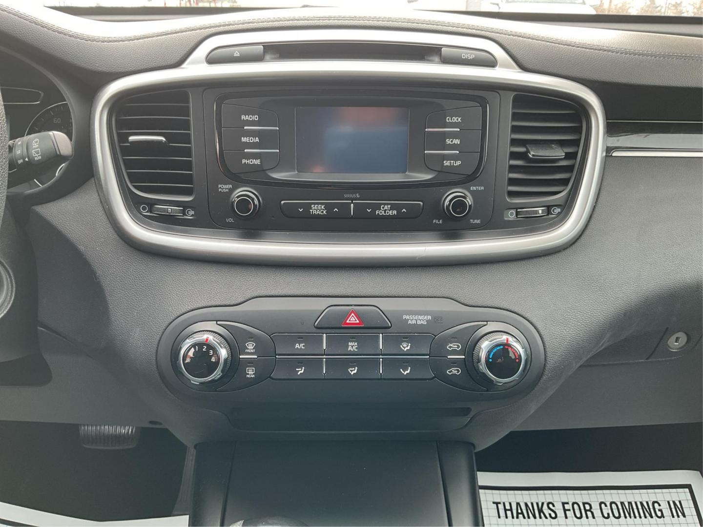 2017 Kia Sorento 2.4L LX (5XYPG4A34HG) with an 2.4L I-4 gasoline direct injection engine, located at 401 Woodman Dr, Riverside, OH, 45431, (937) 908-9800, 39.761024, -84.120956 - Photo#12