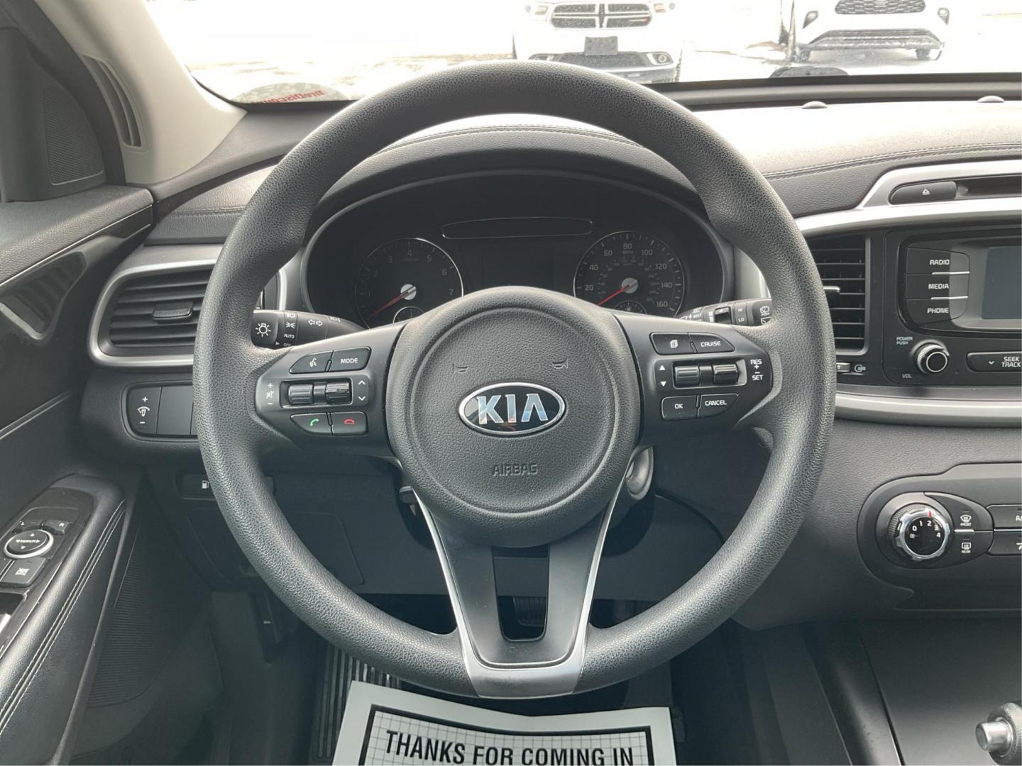 2017 Kia Sorento 2.4L LX (5XYPG4A34HG) with an 2.4L I-4 gasoline direct injection engine, located at 401 Woodman Dr, Riverside, OH, 45431, (937) 908-9800, 39.761024, -84.120956 - Photo#15