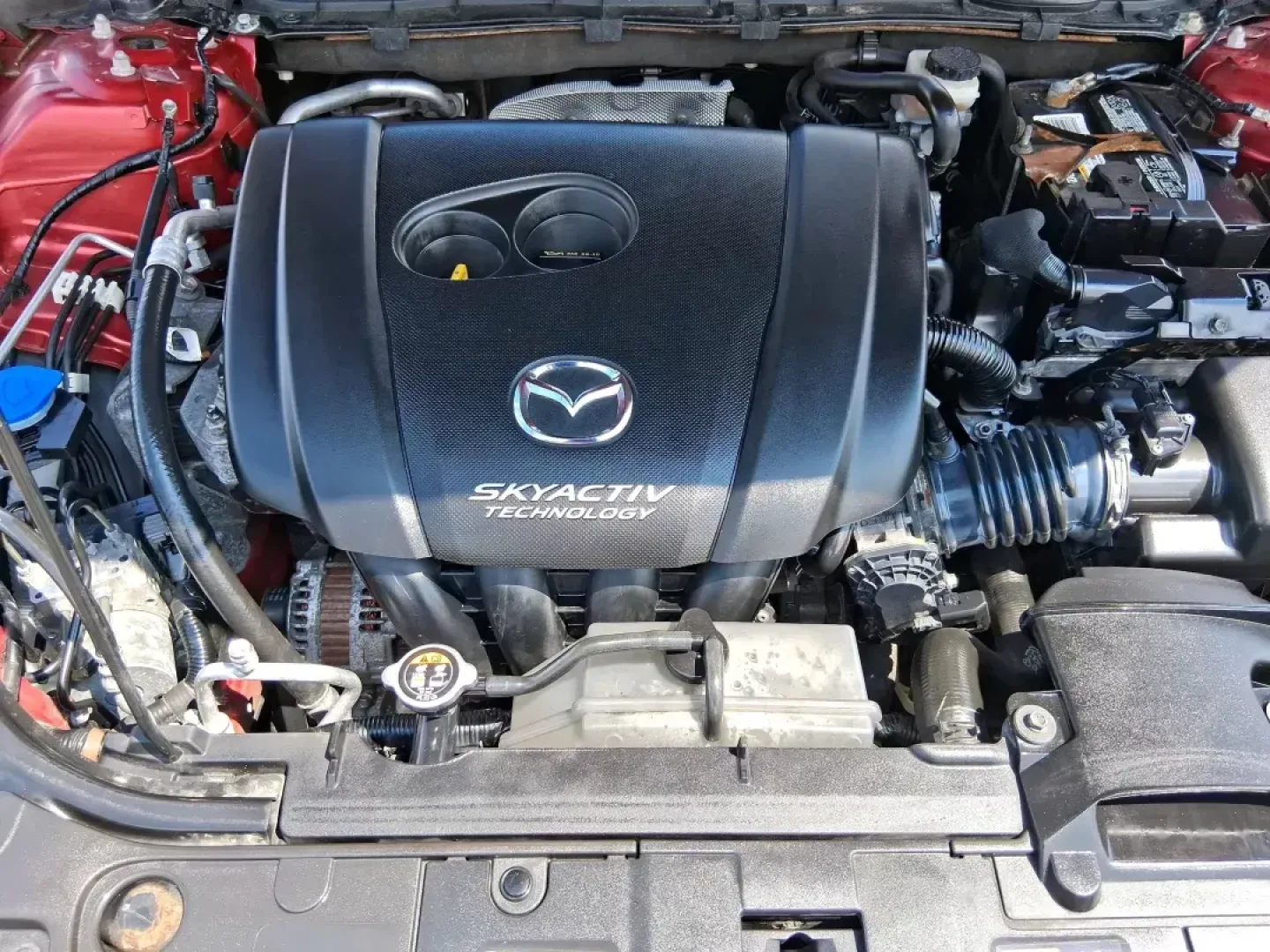 2017 Mazda Mazda6 Touring (JM1GL1V55H1) with an SKYACTIV-G 2.5L I-4 gasoline direct injection engine, located at 1951 S Dayton Lakeview Rd., New Carlisle, OH, 45344, (937) 908-9800, 39.890999, -84.050255 - Photo#10