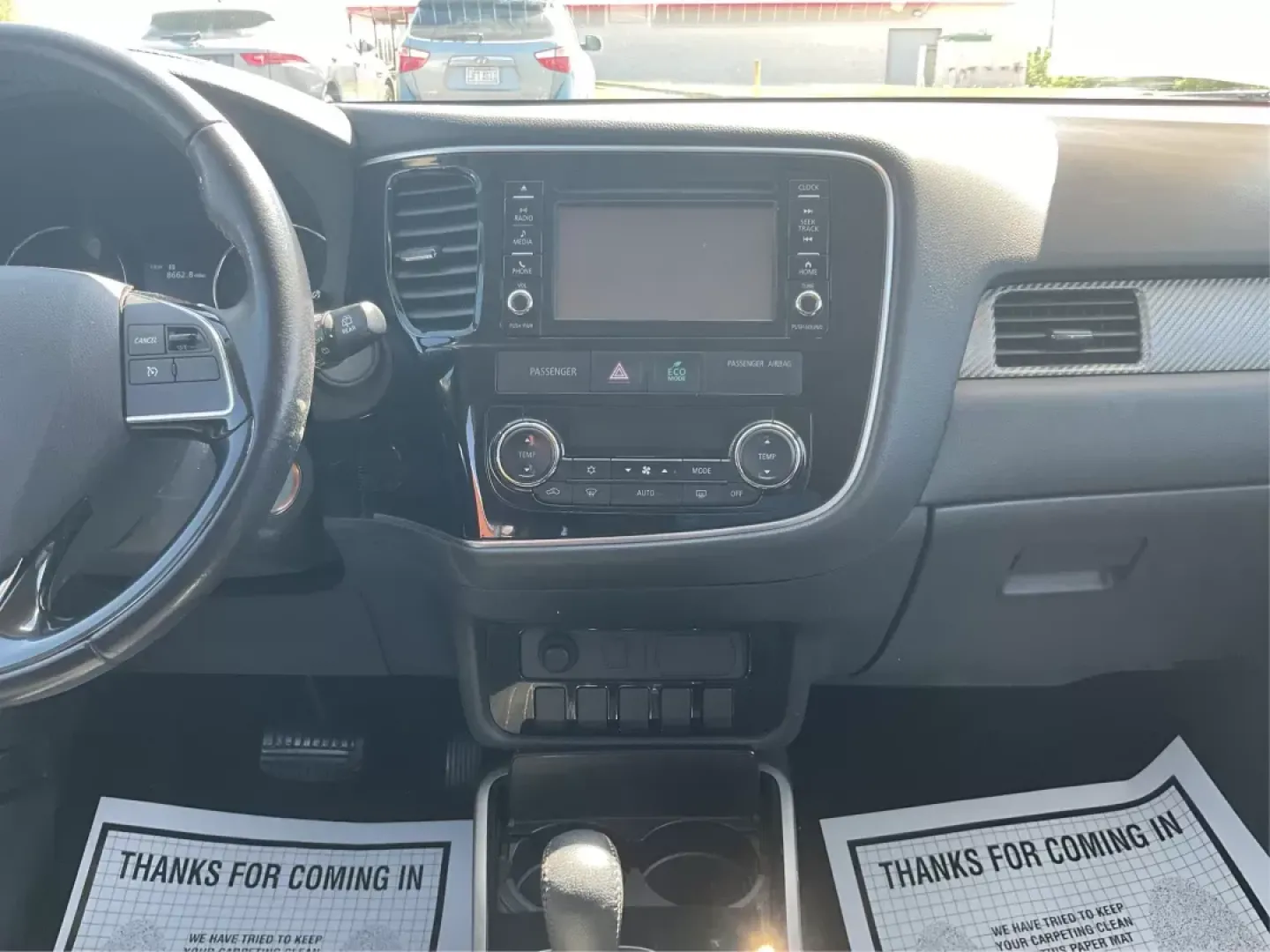 2017 Mitsubishi Outlander ES (JA4AD2A34HZ) with an 2.4L I-4 variable valve control engine, located at 880 E. National Road, OH, 45377, (937) 908-9800, 39.891918, -84.183975 - Photo#12