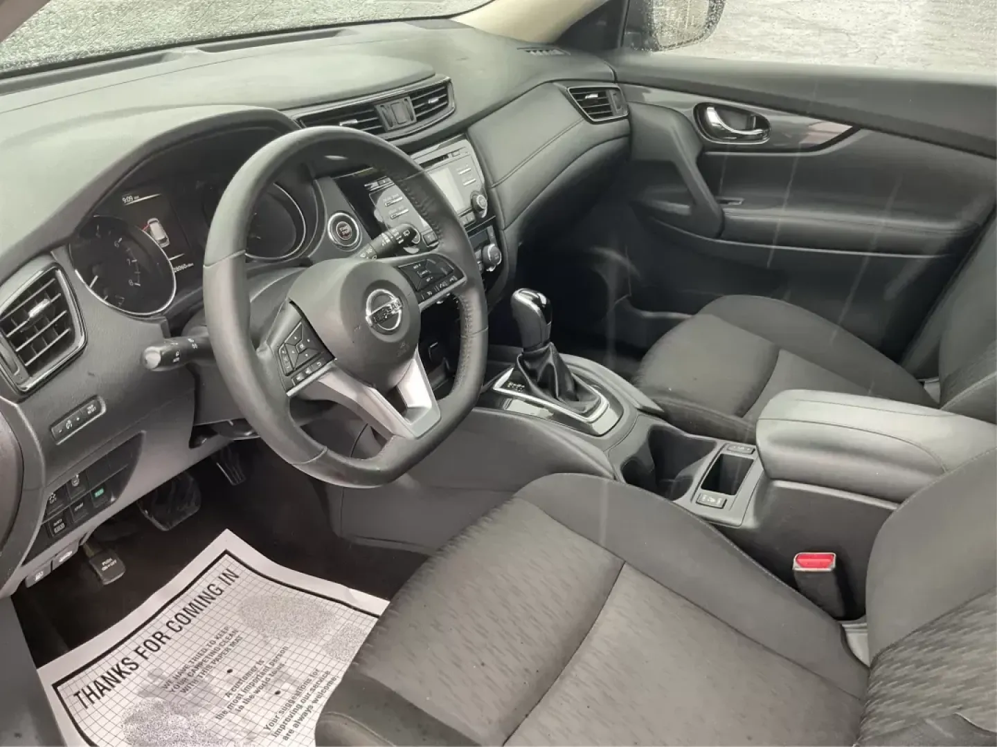 2017 Nissan Rogue SV (KNMAT2MV7HP) with an 2.5L I-4 DOHC engine, located at 8750 N County Rd 25A, Piqua, OH, 45356, (937) 908-9800, 40.164391, -84.232513 - Photo#9