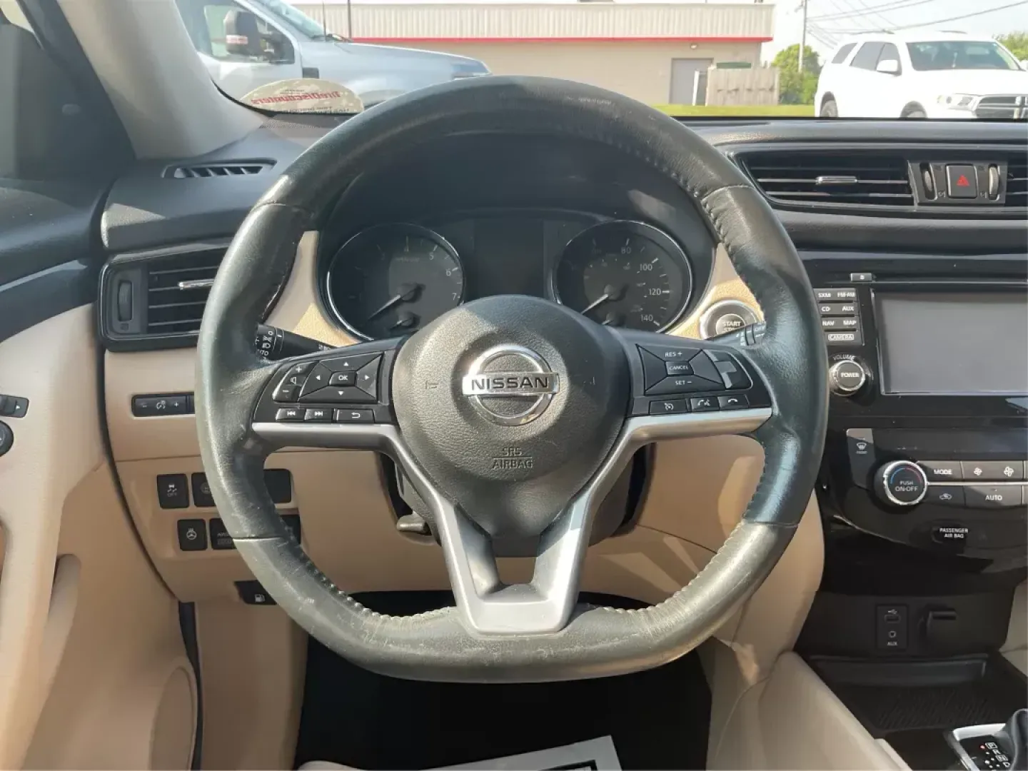 2017 Nissan Rogue SV (5N1AT2MV3HC) with an 2.5L I-4 DOHC engine, located at 1099 N County Rd 25A , Troy, OH, 45373, (937) 908-9800, 40.057041, -84.215462 - Photo#14