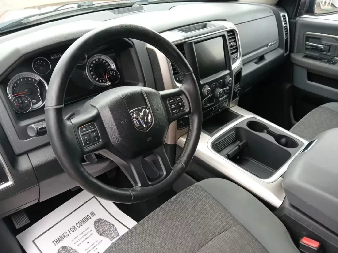 2017 Ram 1500 SLT Crew Cab SWB 4WD (3C6RR7LT1HG) with an 5.7L V8 OHV 16V engine, 8-Speed Automatic transmission, located at 1099 N County Rd 25A , Troy, OH, 45373, (937) 908-9800, 40.057041, -84.215462 - Photo#9