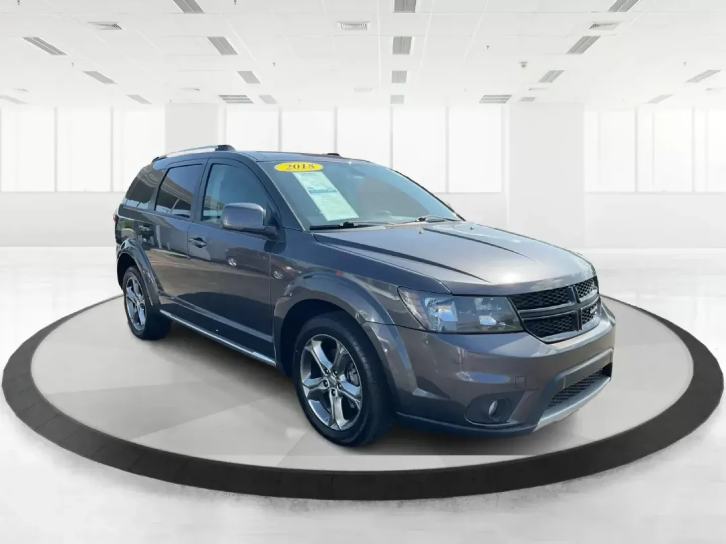 2018 Dodge Journey Crossroad AWD (3C4PDDGG8JT) with an Pentastar 3.6L V-6 DOHC engine, located at 1184 Kauffman Ave, Fairborn, OH, 45324, (937) 908-9800, 39.807072, -84.031563 - Photo#0