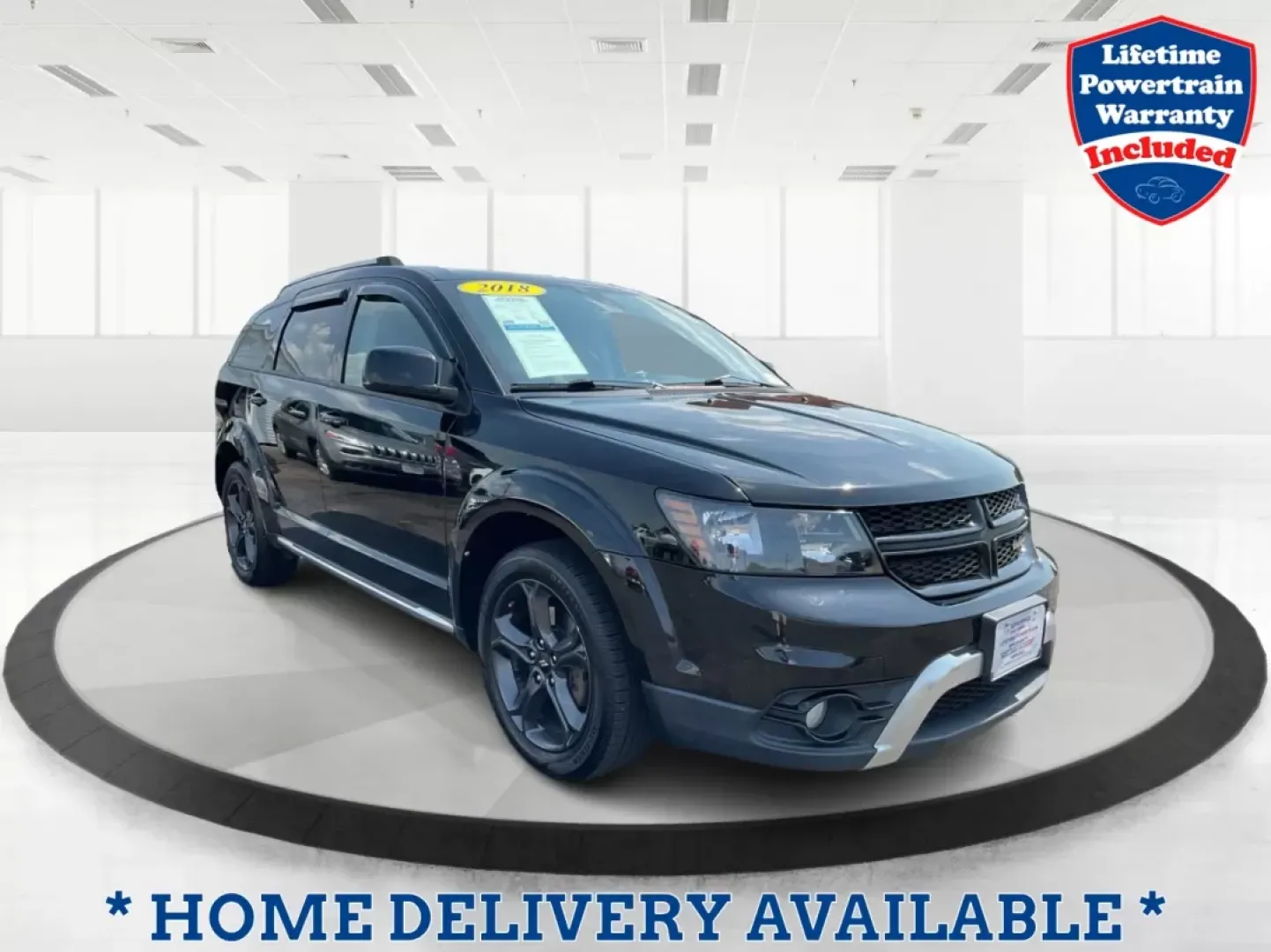 2018 Dodge Journey Crossroad AWD (3C4PDDGG7JT) with an Pentastar 3.6L V-6 DOHC engine, located at 1230 East Main St, Xenia, OH, 45385, (937) 908-9800, 39.688042, -83.910538 - **Discover Adventure in the 2018 Dodge Journey Crossroad AWD at Advantage Car and Credit!**<br /> <br /> Are you ready to elevate your lifestyle with a versatile SUV that can handle your family's adventures and daily commutes? Look no further than the stunning 2018 Dodge Journey Crossroad AWD, avail - Photo#0