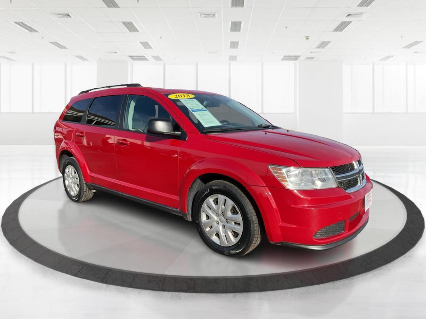 2018 Dodge Journey SE (3C4PDCABXJT) with an Tigershark MultiAir 2.4L I-4 DOHC engine, located at 1230 East Main St, Xenia, OH, 45385, (937) 908-9800, 39.688042, -83.910538 - Photo#0