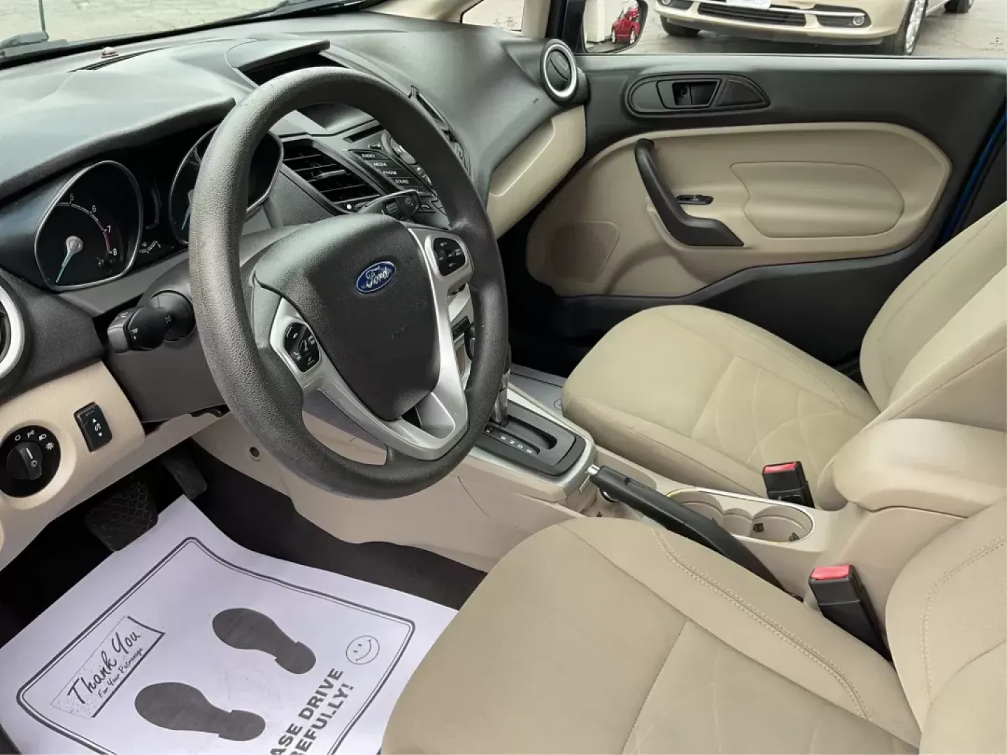 2018 Ford Fiesta SE (3FADP4EJ2JM) with an 1.6L I-4 DOHC engine, located at 8750 N County Rd 25A, Piqua, OH, 45356, (937) 908-9800, 40.164391, -84.232513 - Photo#8